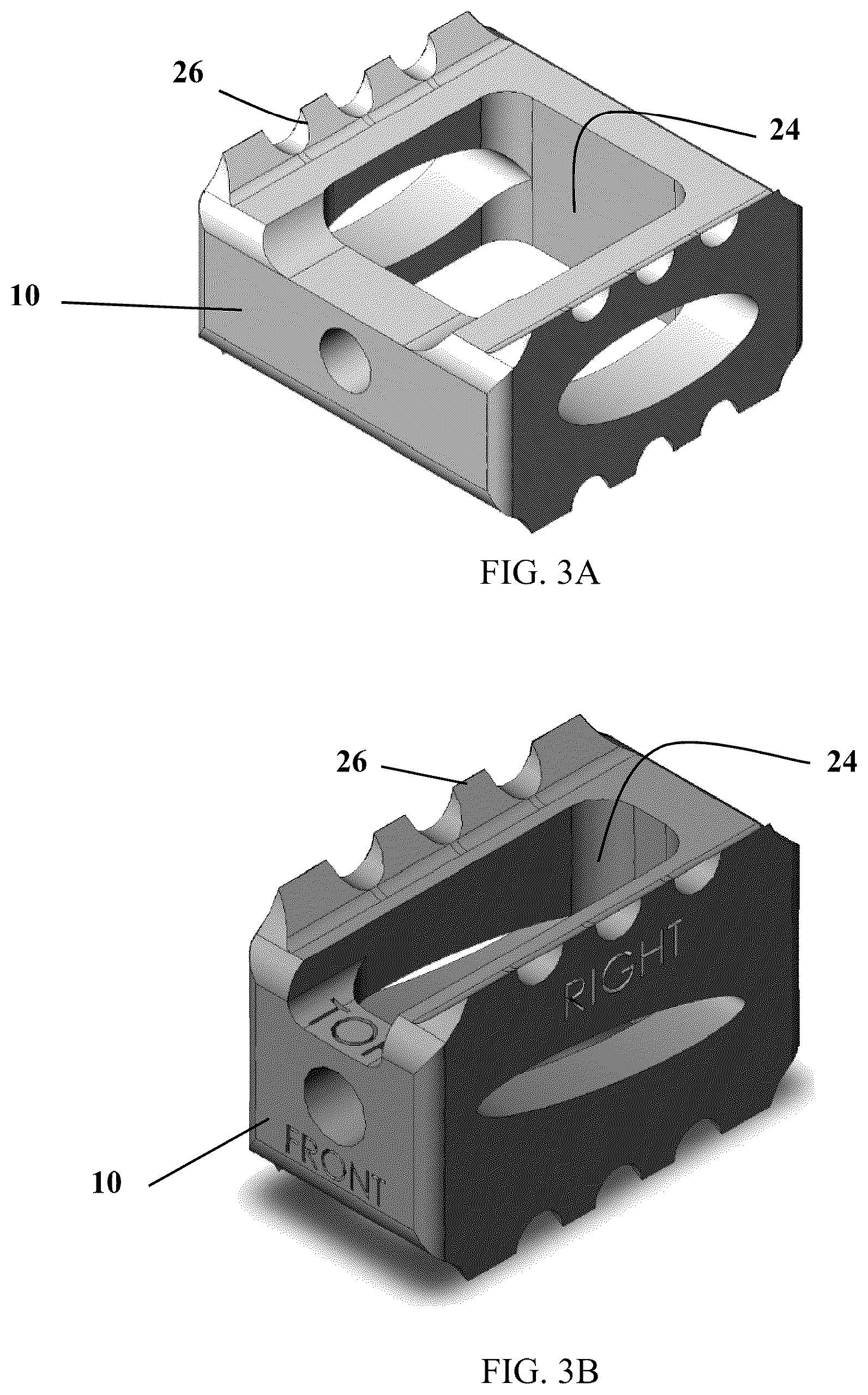 Patent US12324743 Figure 3 – Method and apparatus for placement of a vertebral body replacement device into a transcorporeal void during a surgical operation on the cervical portion of the spine
