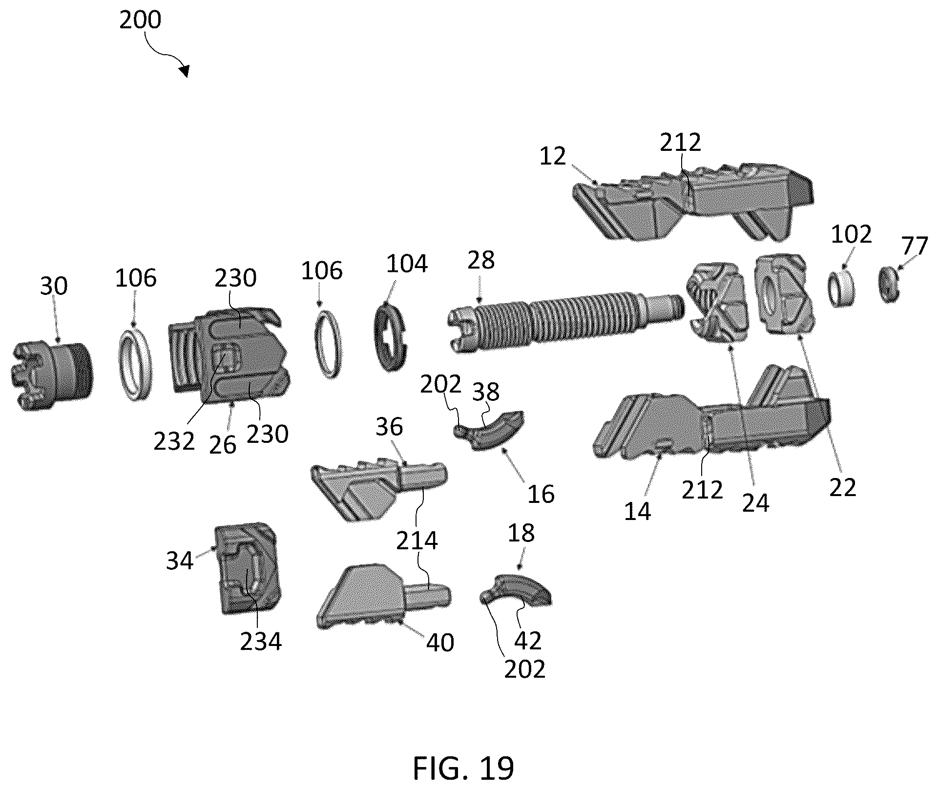 Patent US12324748 Figure 13 – Expandable fusion device with integrated deployable retention spikes
