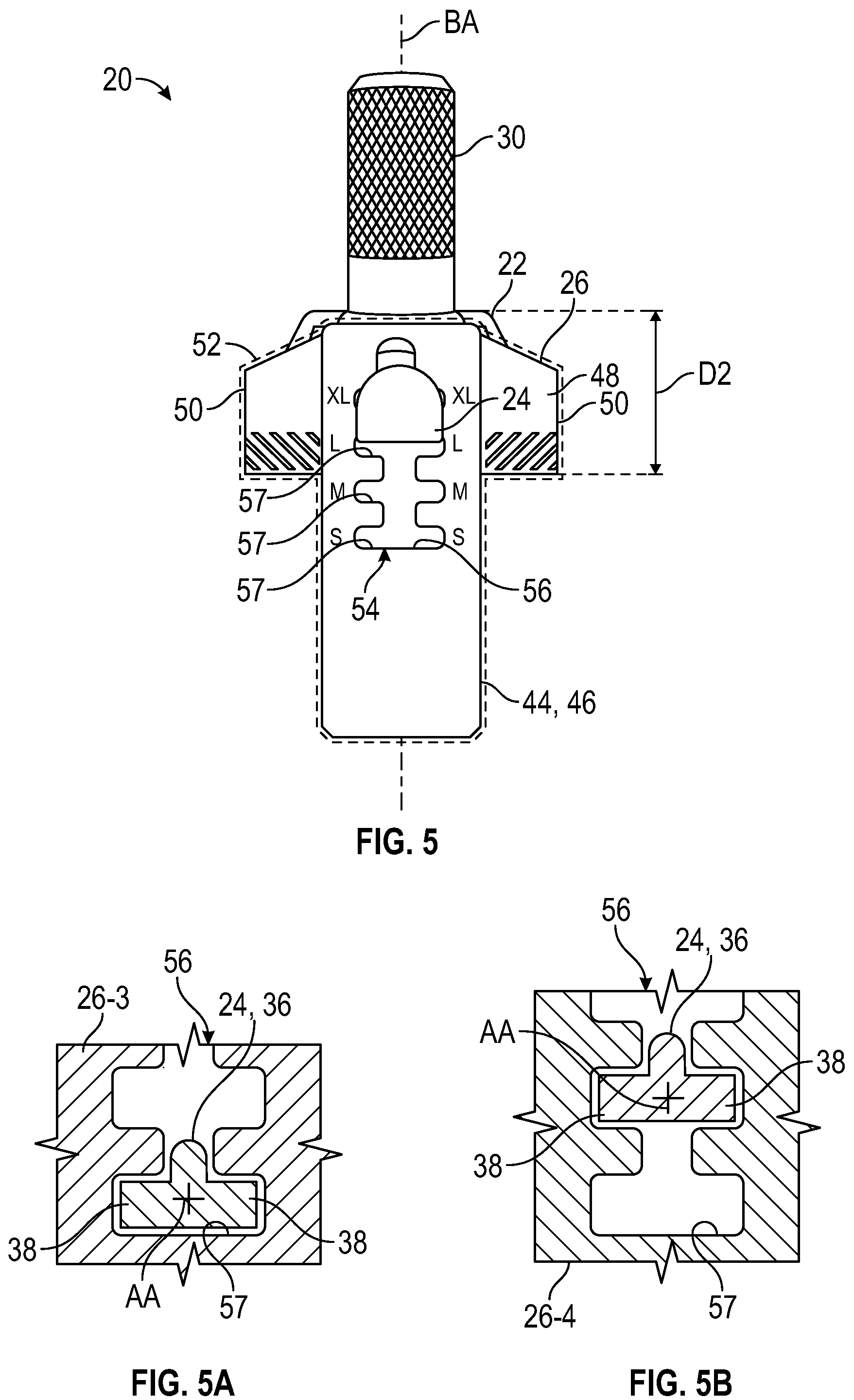 Patent US12324750 Figure 4 – Shield guide assembly