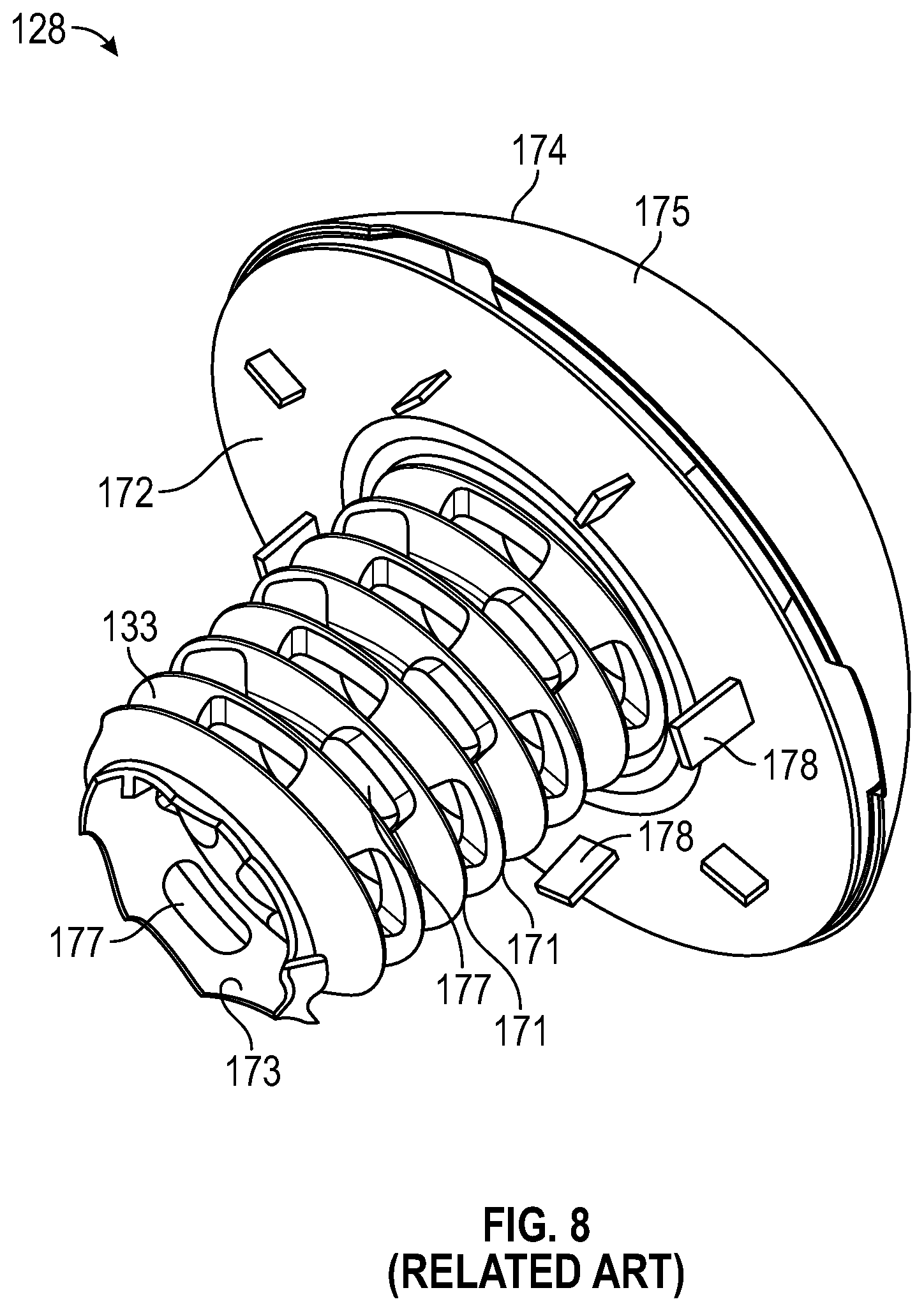 Patent US12324750 Figure 7 – Shield guide assembly