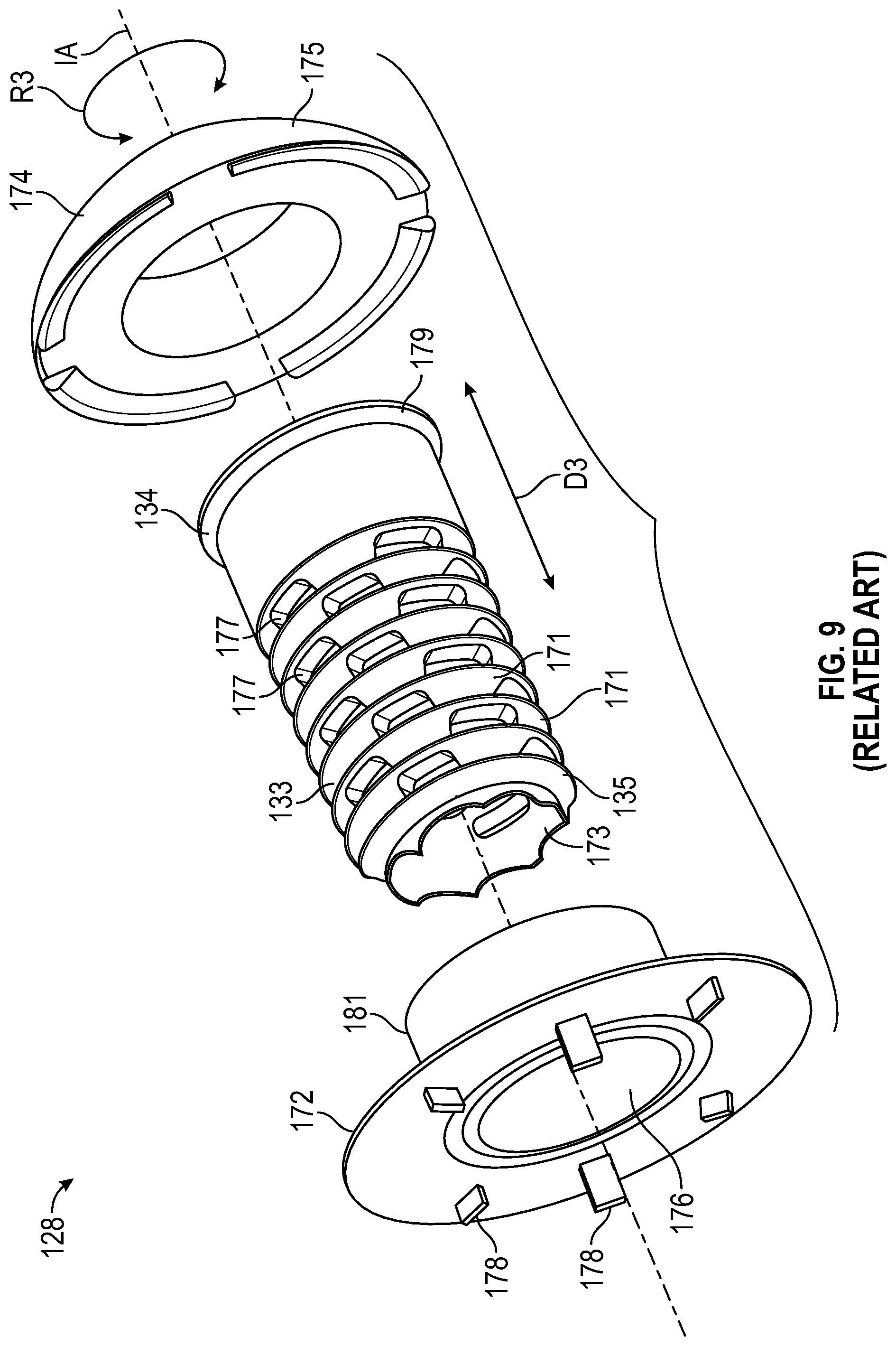 Patent US12324750 Figure 8 – Shield guide assembly
