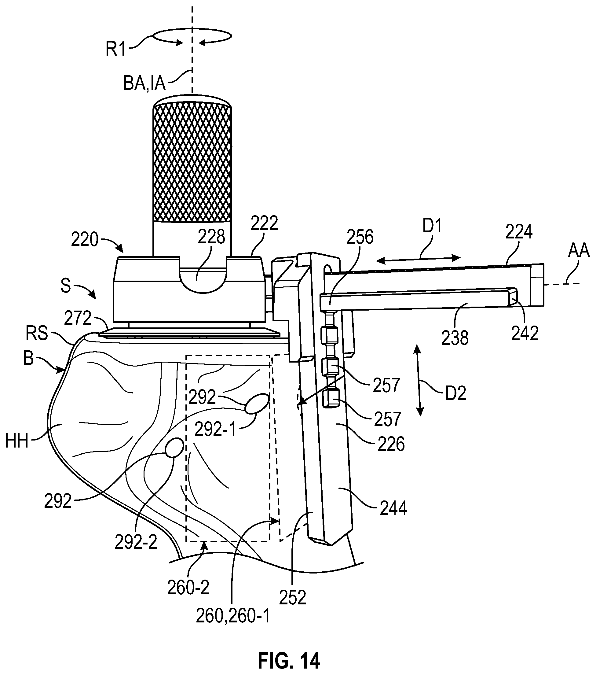 Patent US12324750 Figure 12 – Shield guide assembly