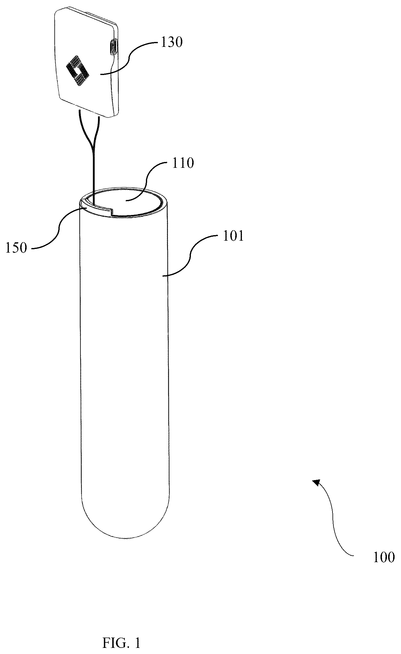 Patent US12324754 — System for residual limbs of amputees — Figure 1