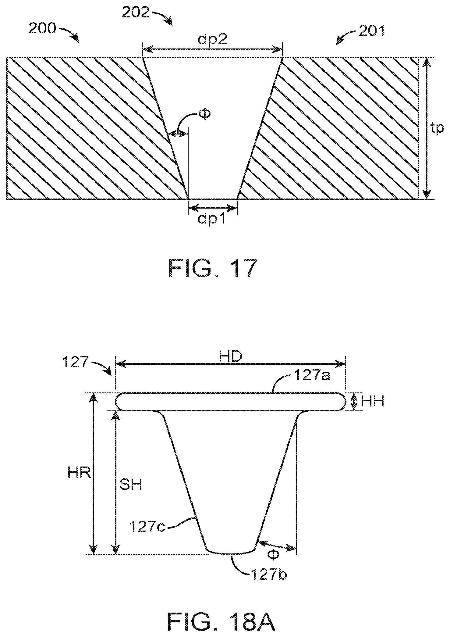 Patent US12324755 Figure 13 – Scaffolds having a radiopaque marker and methods for attaching a marker to a scaffold