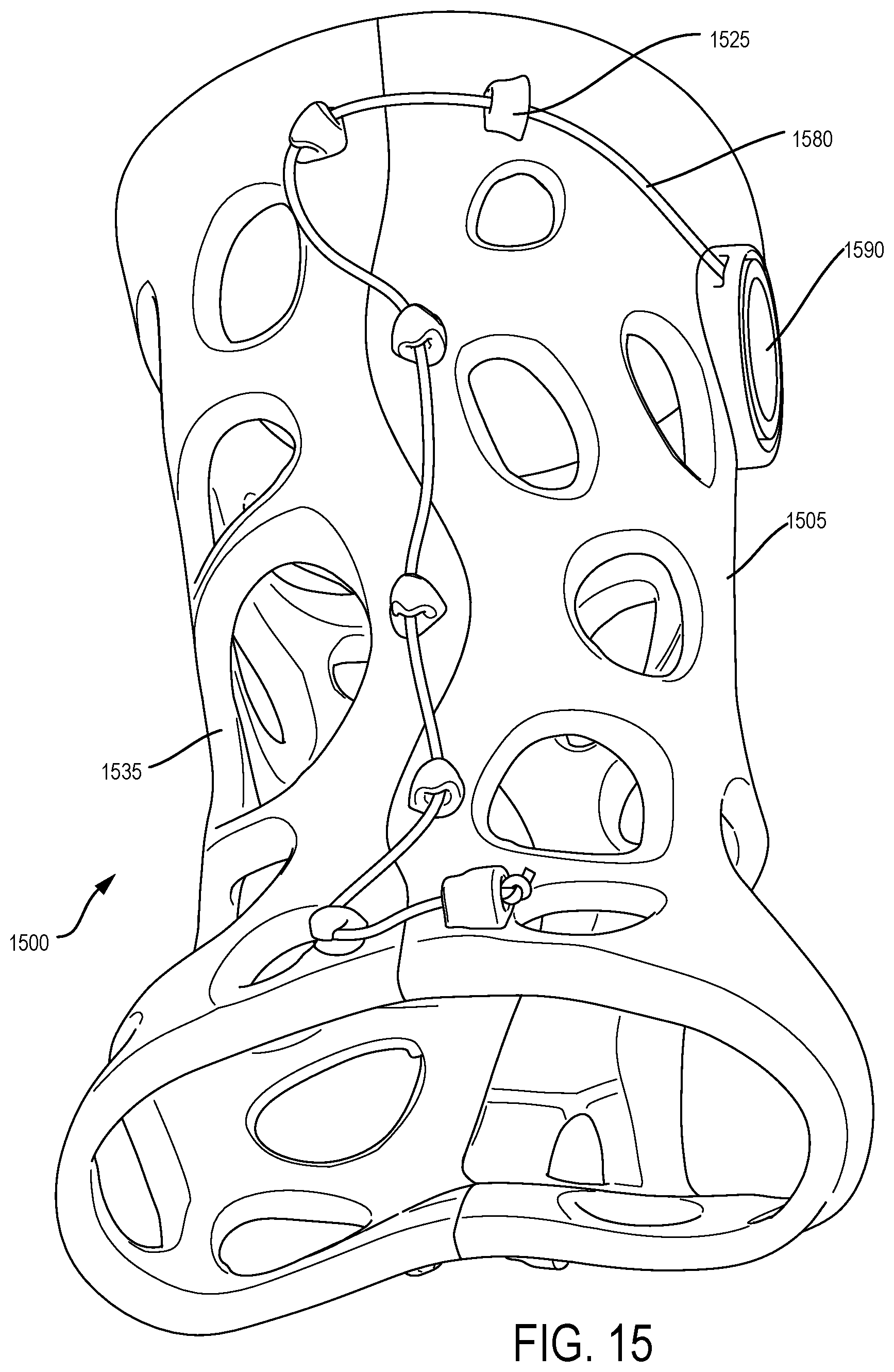 Patent US12324760 Figure 15 – Adjustable brace and processes for making and using same