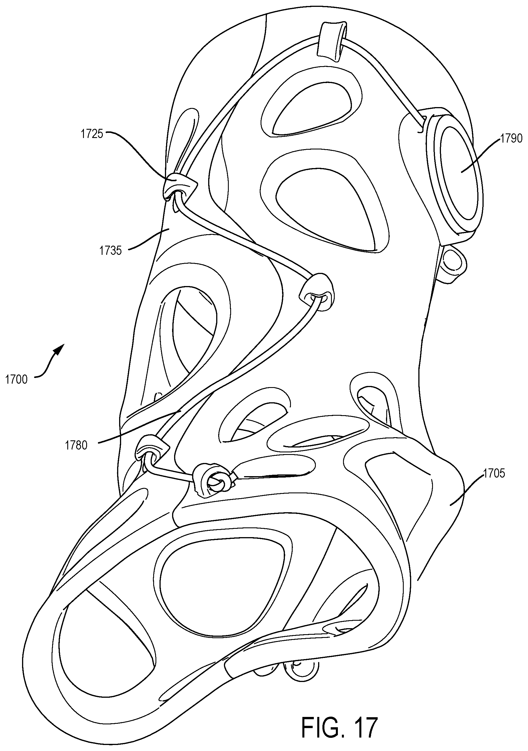 Patent US12324760 Figure 17 – Adjustable brace and processes for making and using same