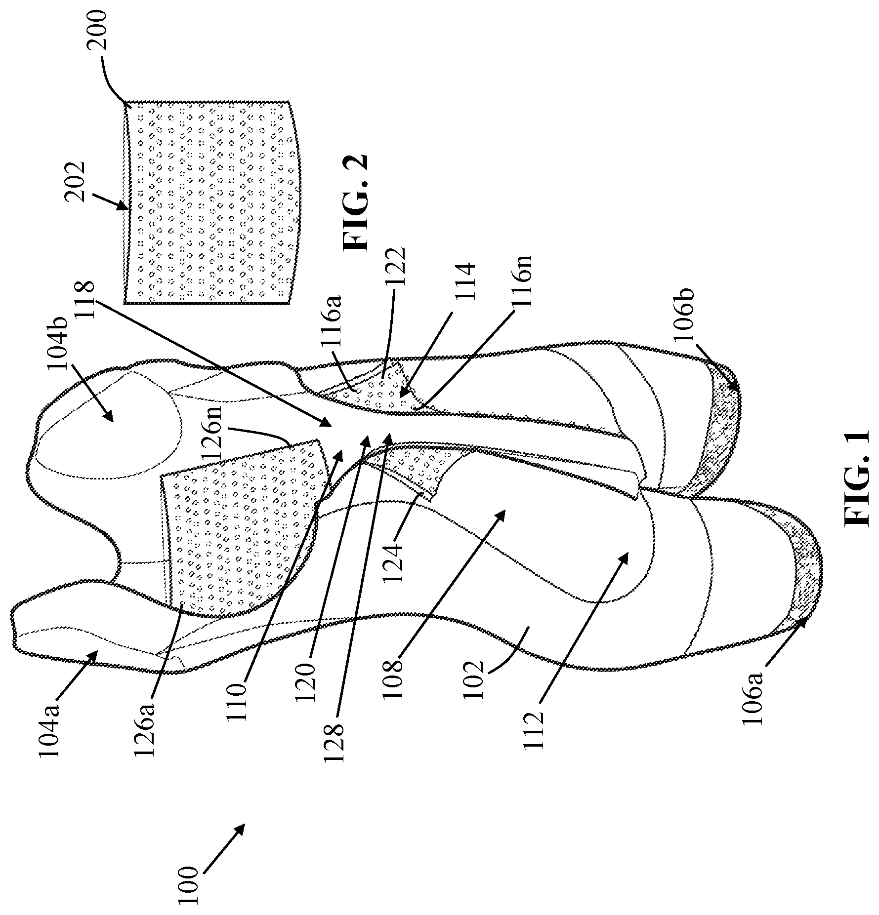Patent US12324763 Figure 1 – Post-surgical compression garment