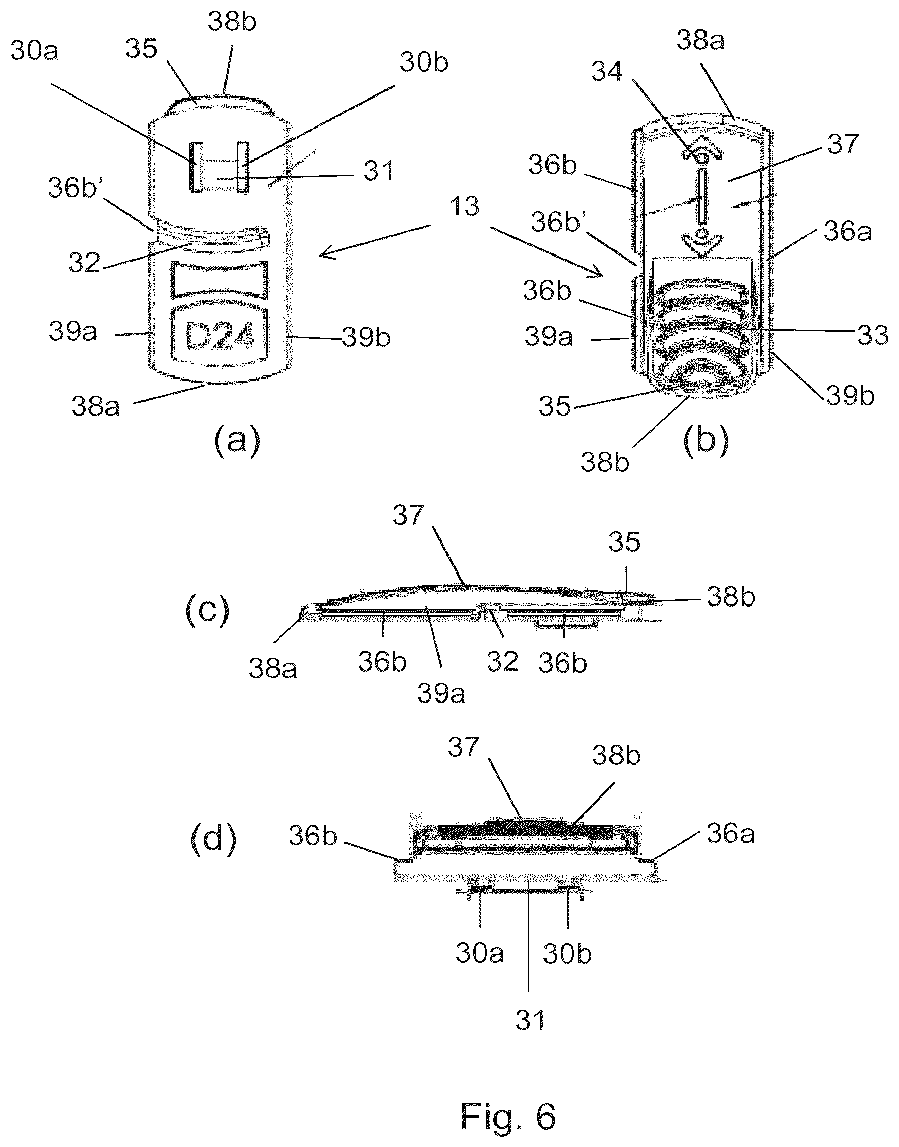 Patent US12324766 Figure 5 – Lid for medical implant