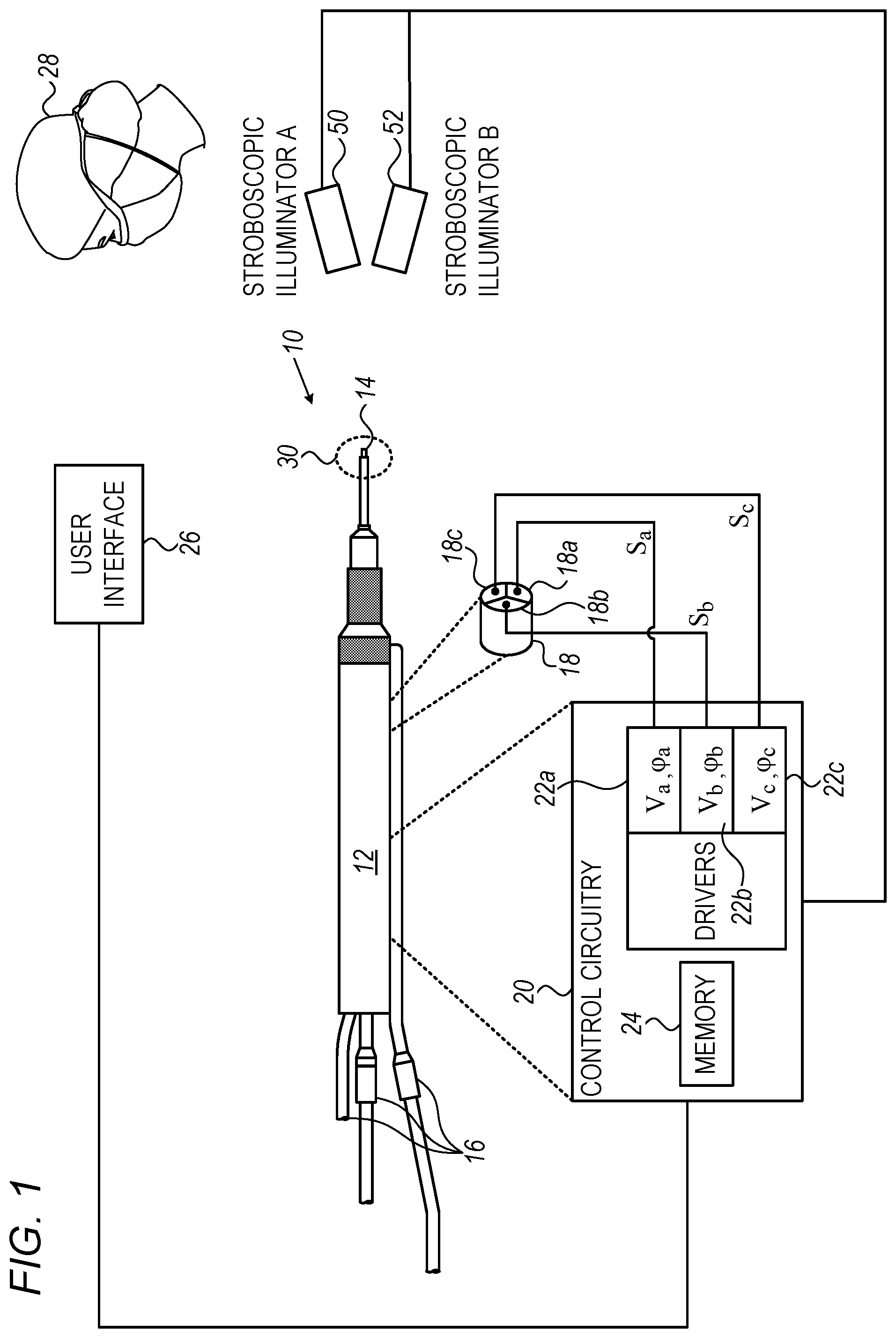 Patent US12324770 Figure 1 – Compensating for imperfect behavior of multi-piezoelectric crystal