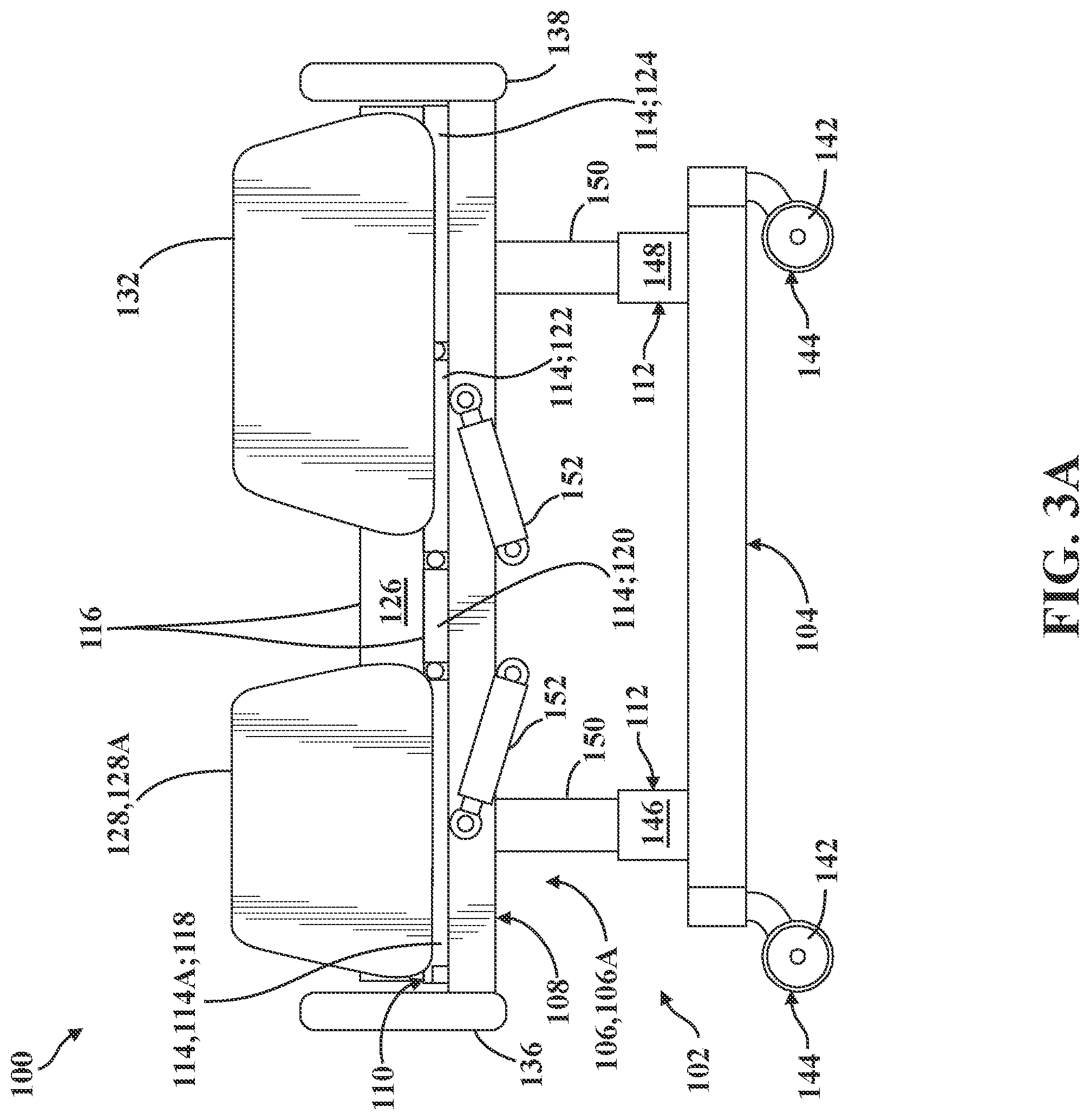 Patent US12324776 Figure 3 – Patient support apparatus for treating patients presenting behavioral health indicia