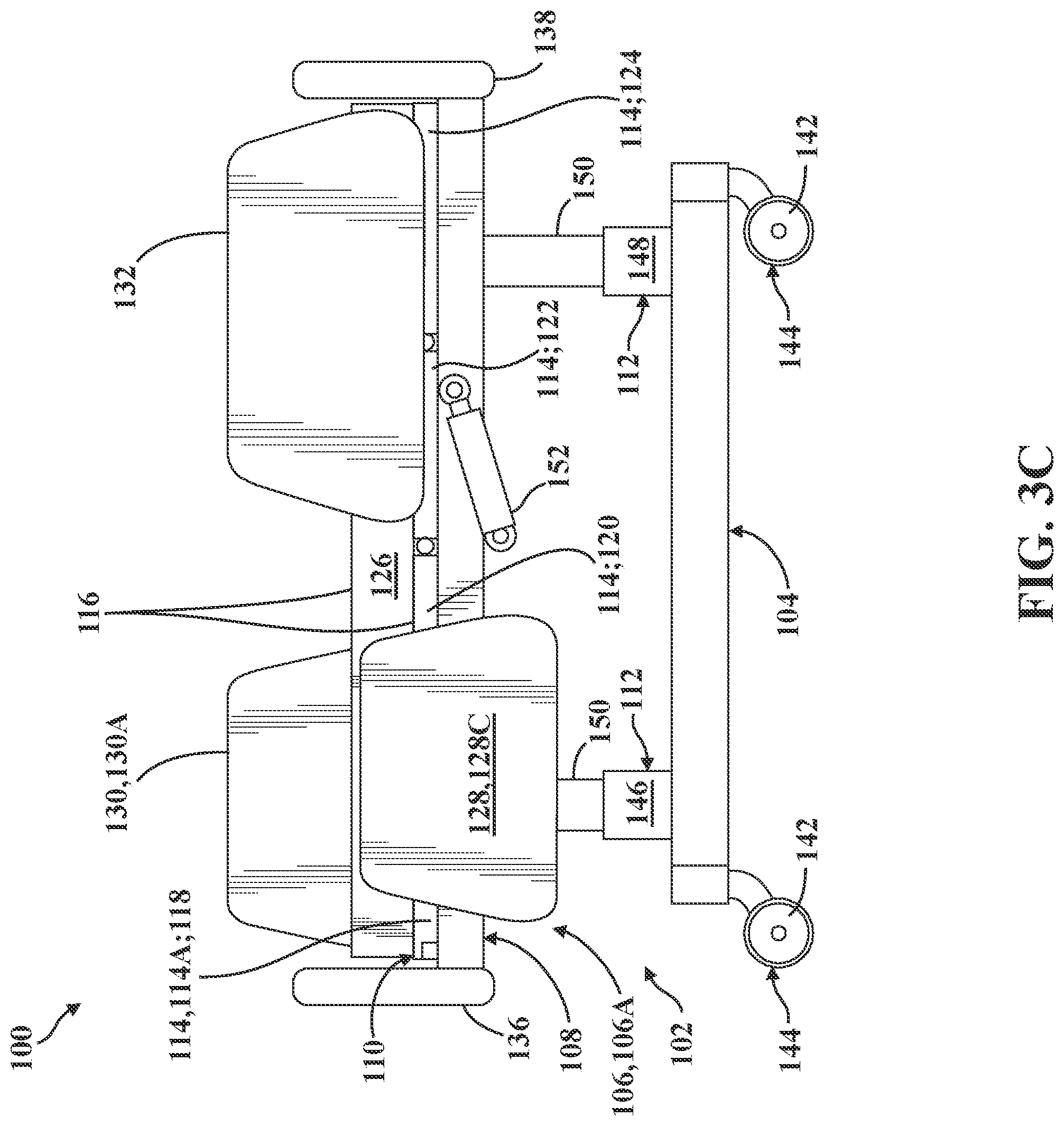 Patent US12324776 Figure 5 – Patient support apparatus for treating patients presenting behavioral health indicia