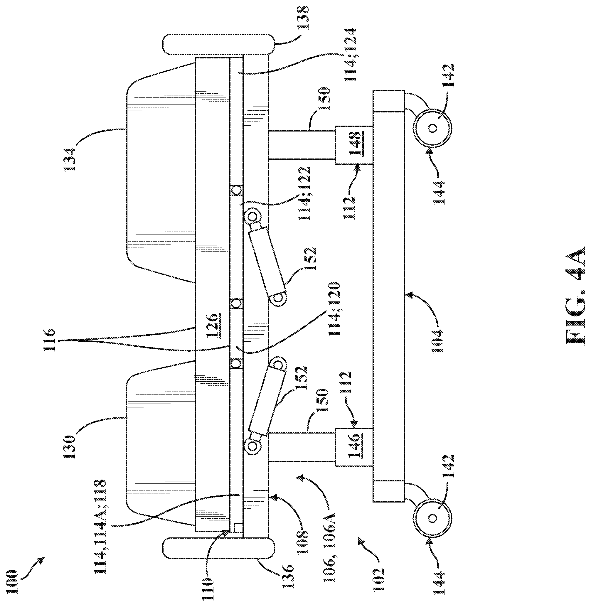 Patent US12324776 Figure 6 – Patient support apparatus for treating patients presenting behavioral health indicia