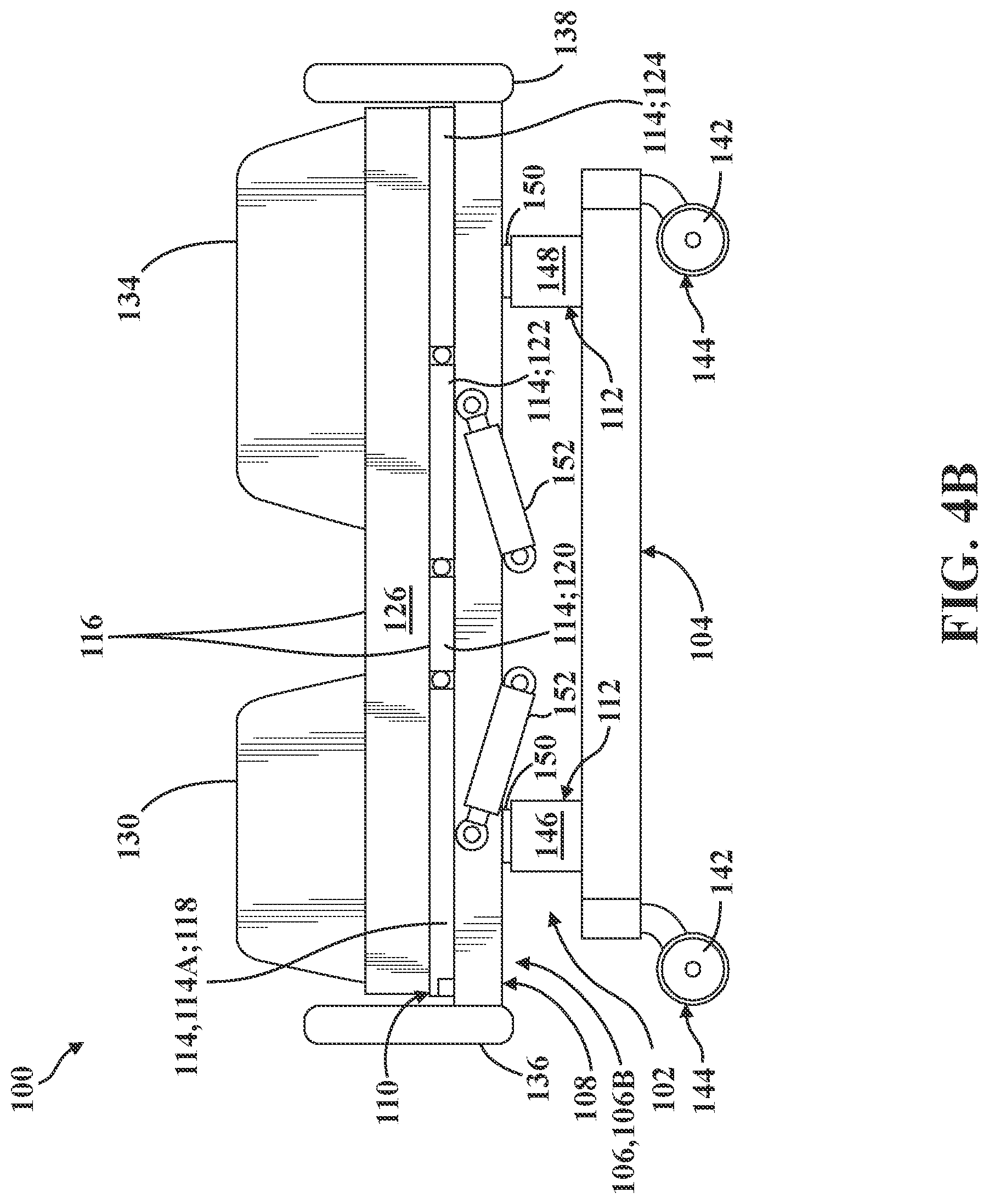 Patent US12324776 Figure 7 – Patient support apparatus for treating patients presenting behavioral health indicia