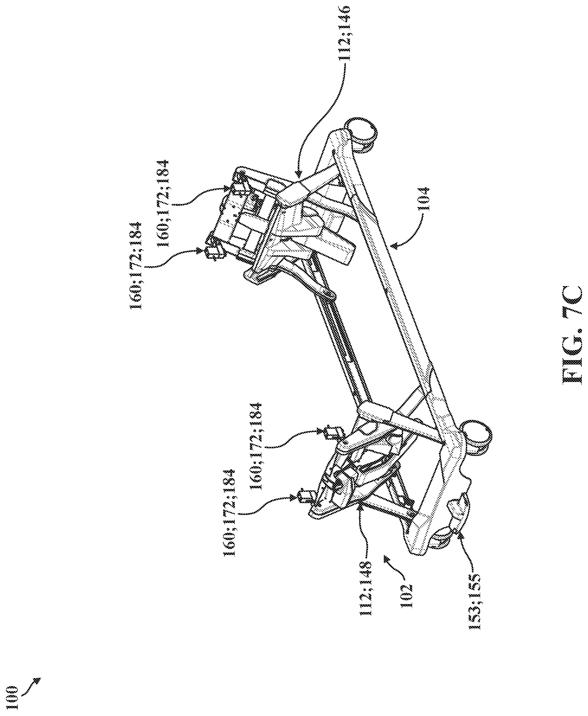 Patent US12324776 Figure 12 – Patient support apparatus for treating patients presenting behavioral health indicia