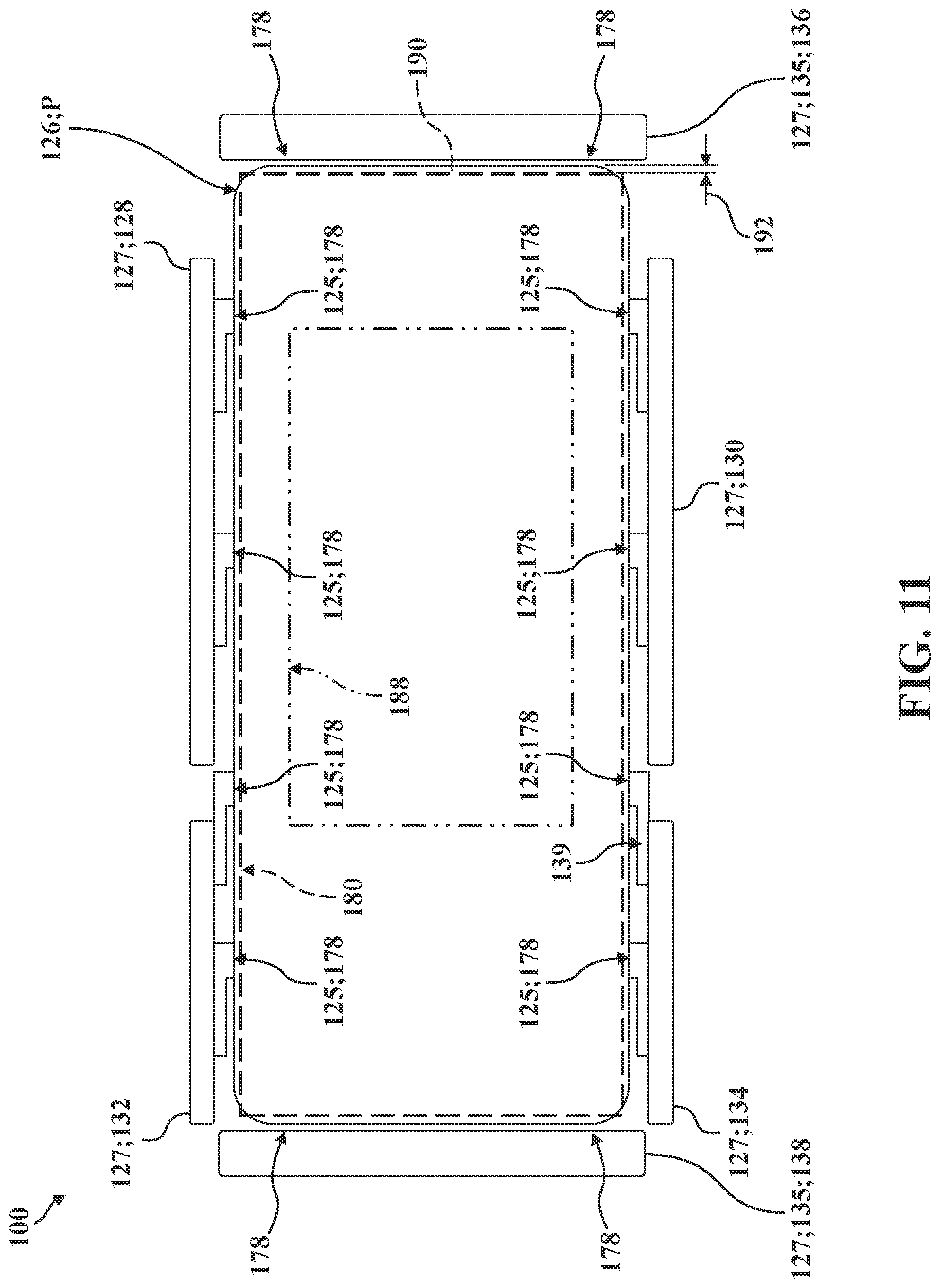 Patent US12324776 Figure 17 – Patient support apparatus for treating patients presenting behavioral health indicia