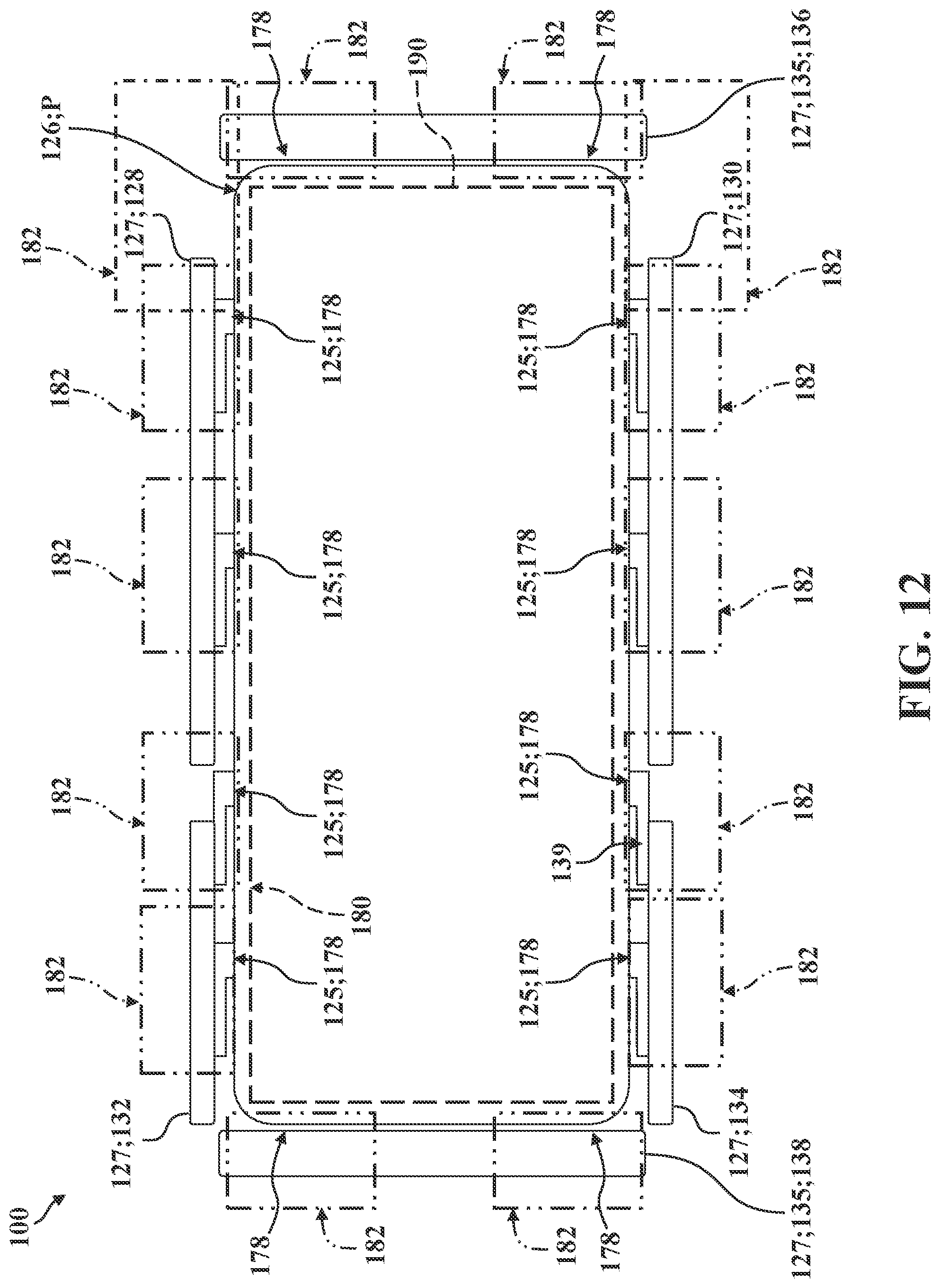 Patent US12324776 Figure 18 – Patient support apparatus for treating patients presenting behavioral health indicia
