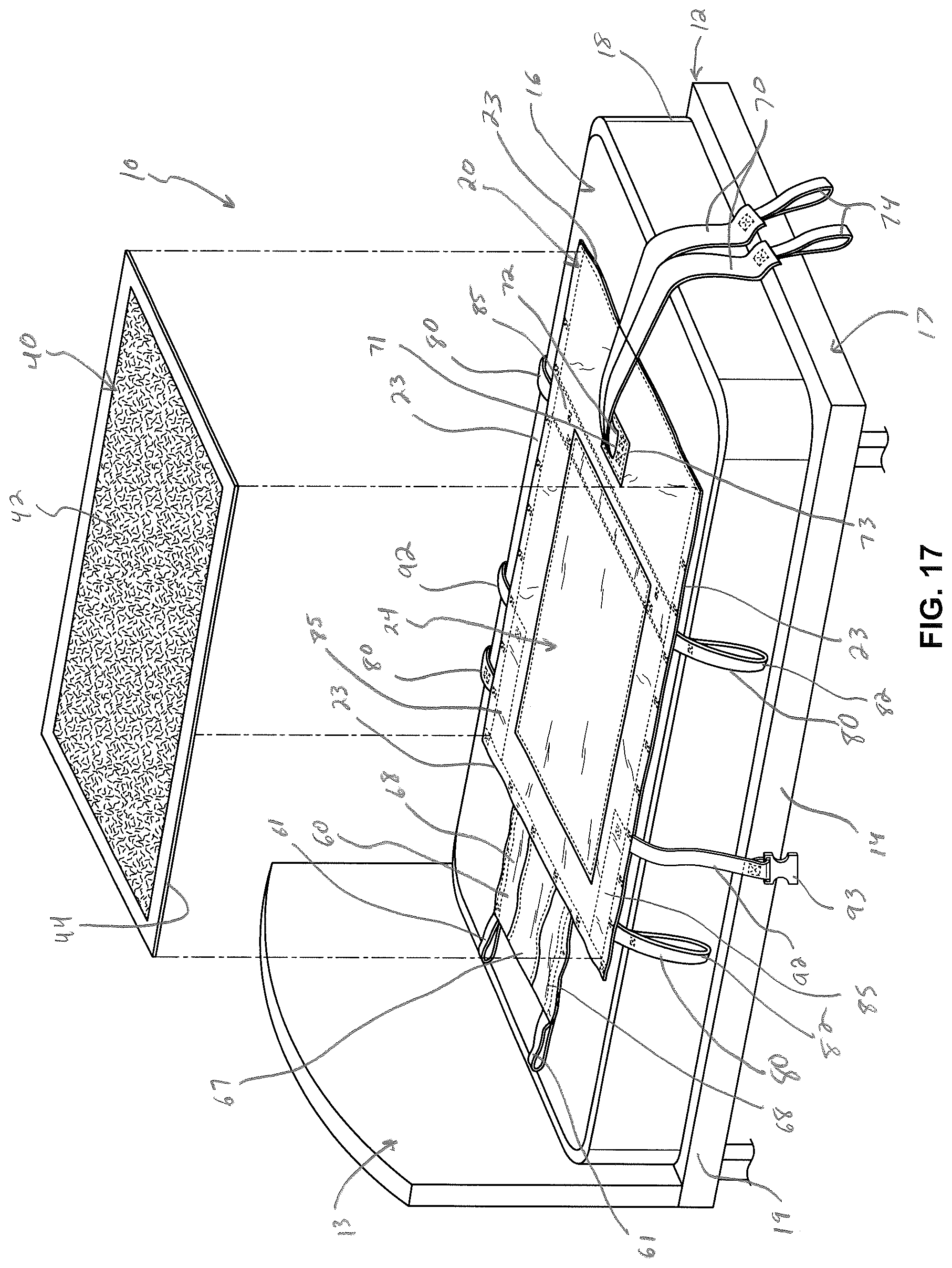 Patent US12324778 Figure 16 – Apparatus and system for lifting, moving, turning, and positioning a patient