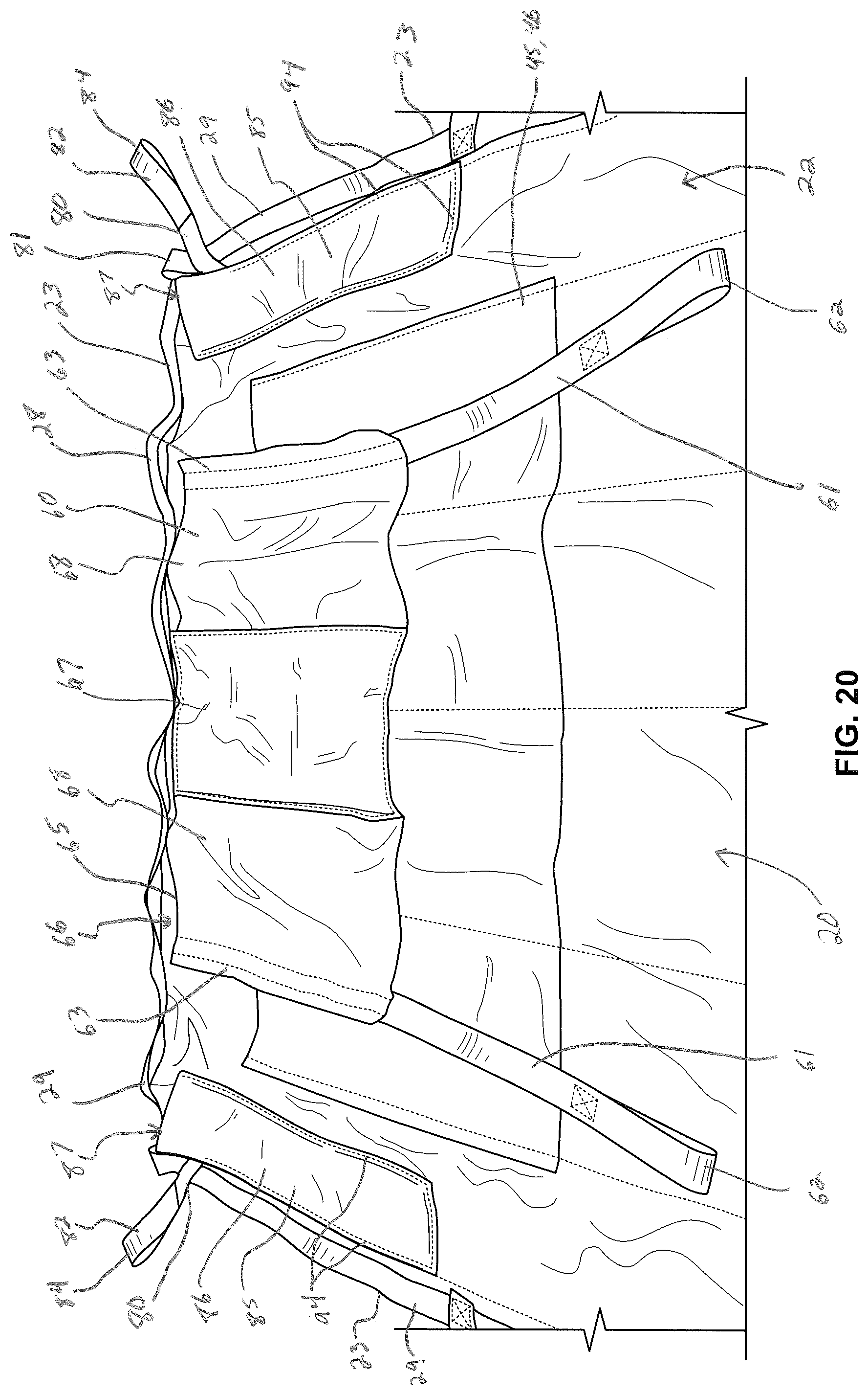 Patent US12324778 Figure 19 – Apparatus and system for lifting, moving, turning, and positioning a patient