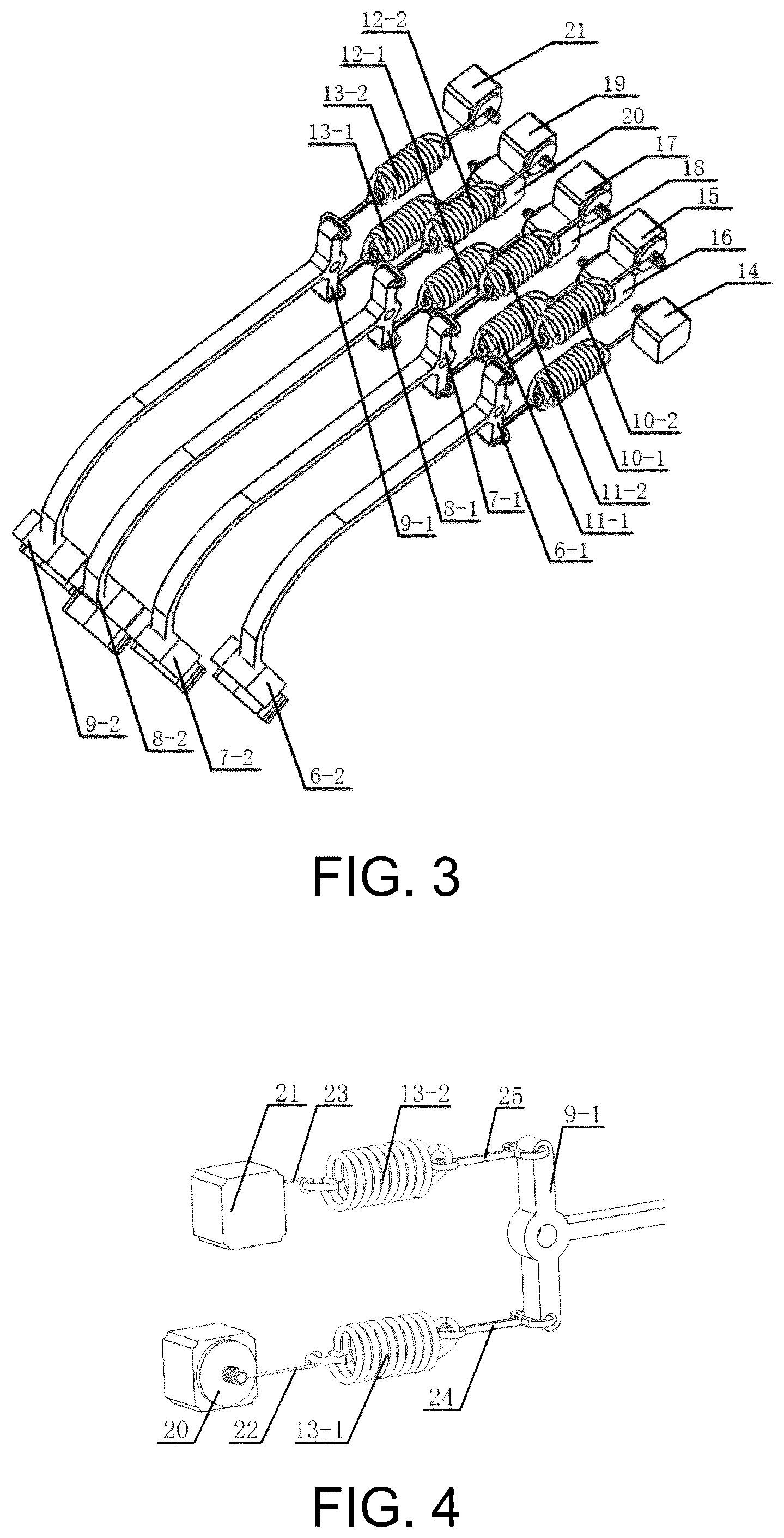 Patent US12324781 Figure 2 – Variable stiffness hand exoskeleton device based on antagonistic driving