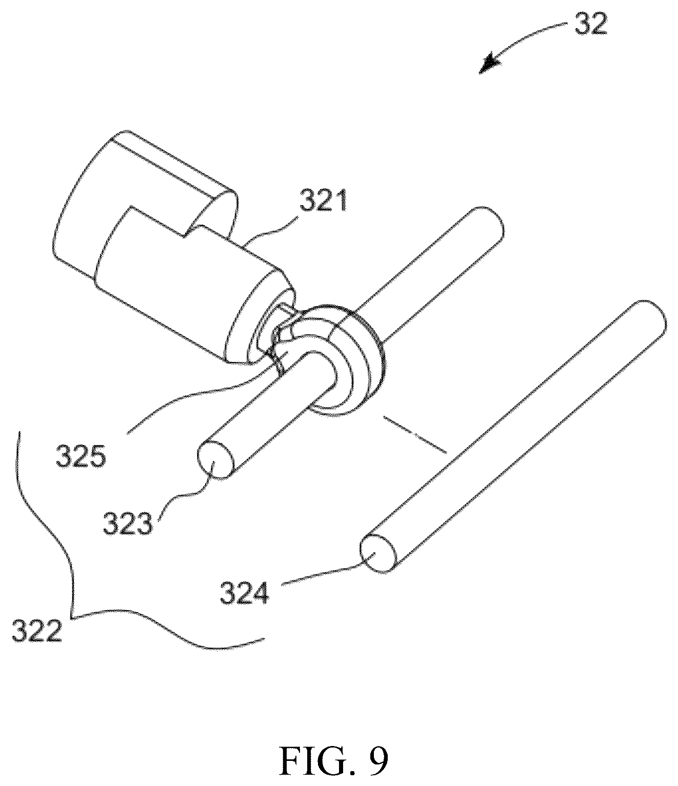 Patent US12324785 Figure 9 – Massage tool with patting structure