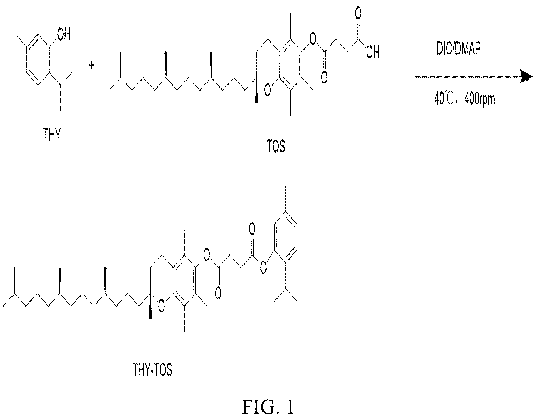 Patent US12324790 — Preparation method and application of micelle preparation containing thymol and derivative thereof — Figure 1