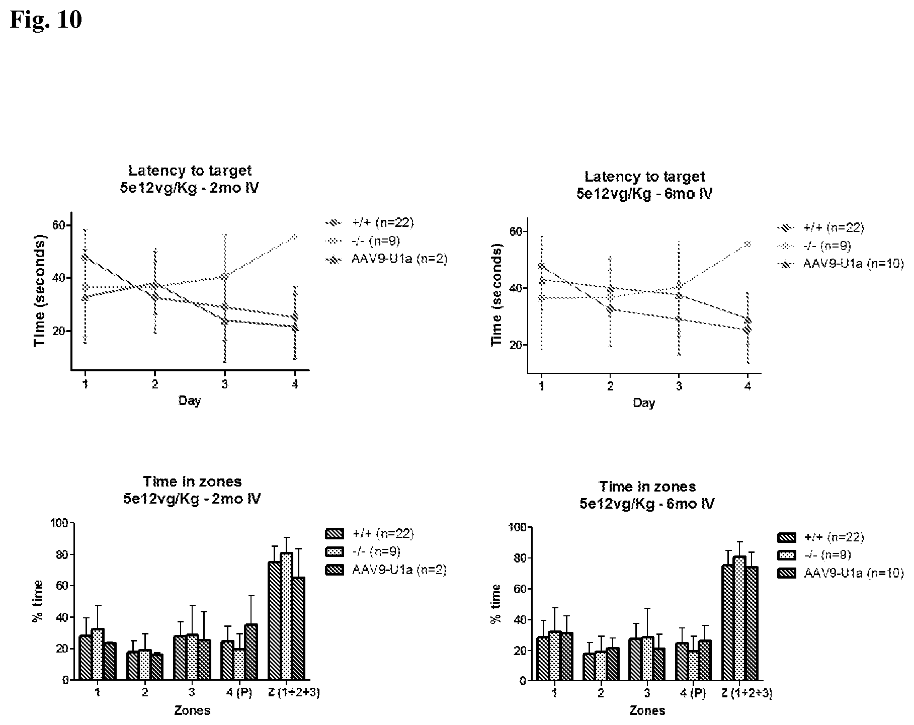 Patent US12324829 Figure 11 – Methods for delivery of polynucleotides by adeno-associated virus for lysosomal storage disorders