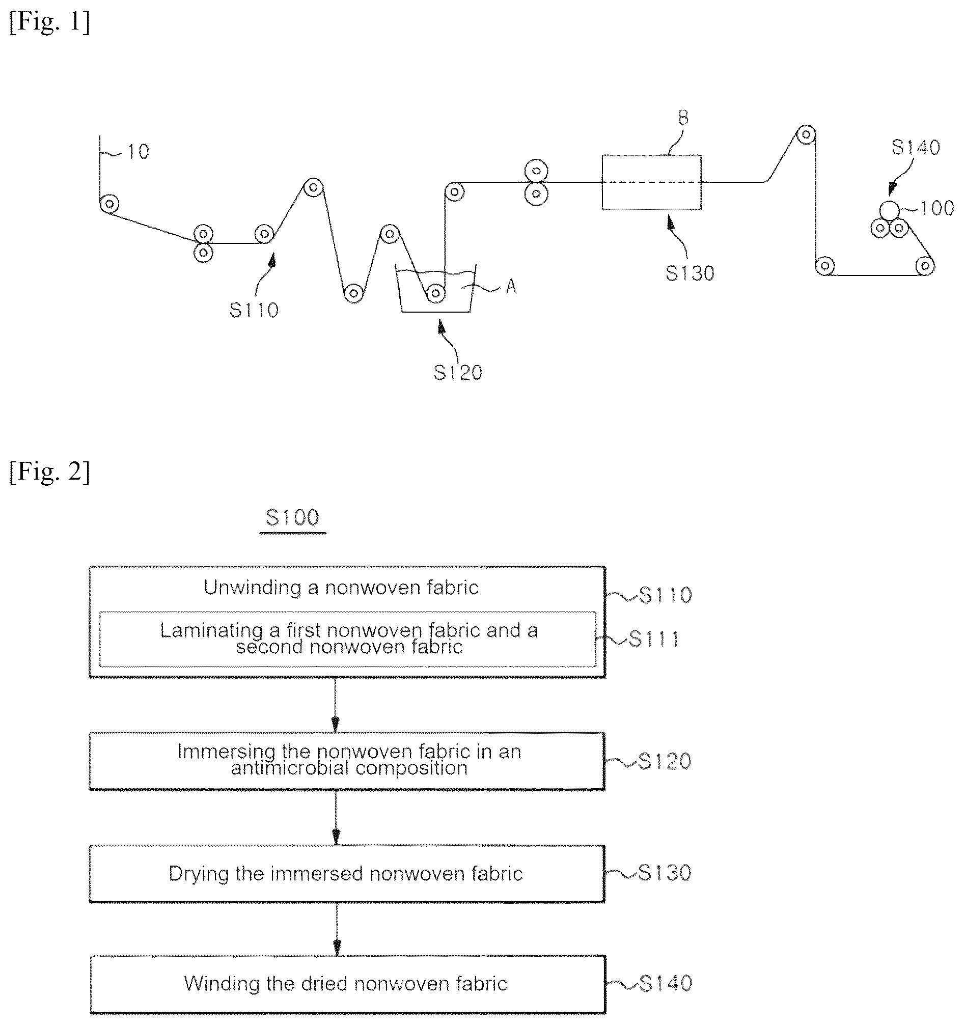 Patent US12324872 Figure 1 – Antimicrobial filter media, preparation method thereof, and air cleaner comprising same