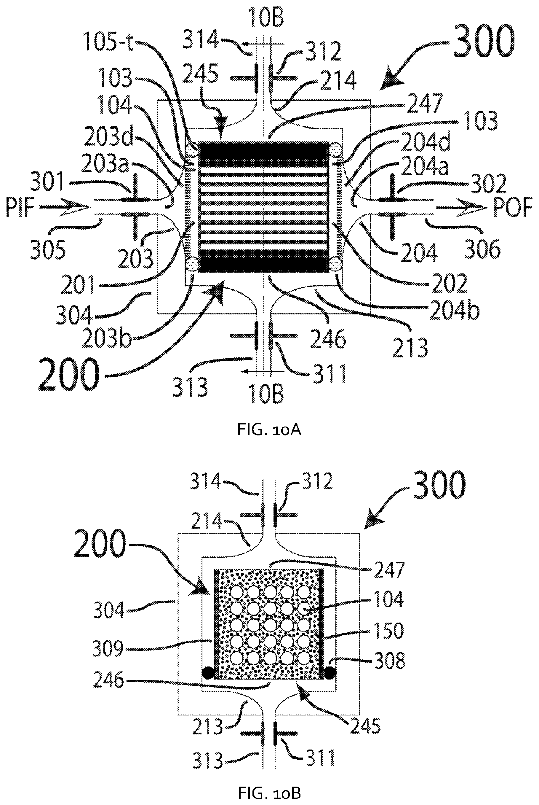Patent US12324876 Figure 10 – Fluid reactors