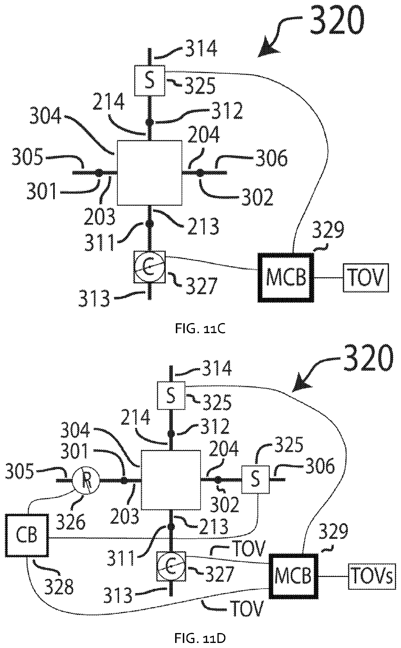 Patent US12324876 Figure 13 – Fluid reactors