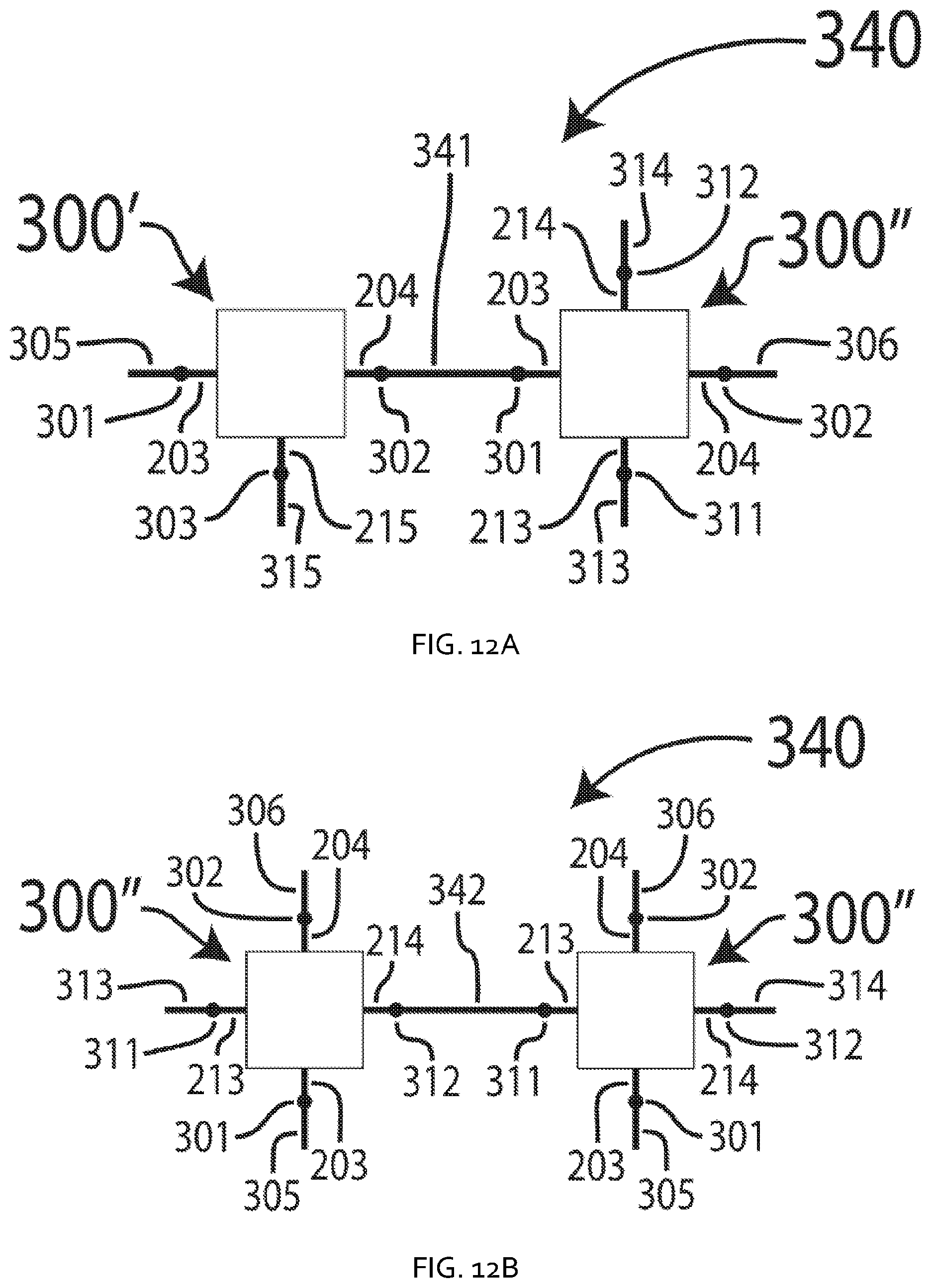 Patent US12324876 Figure 14 – Fluid reactors