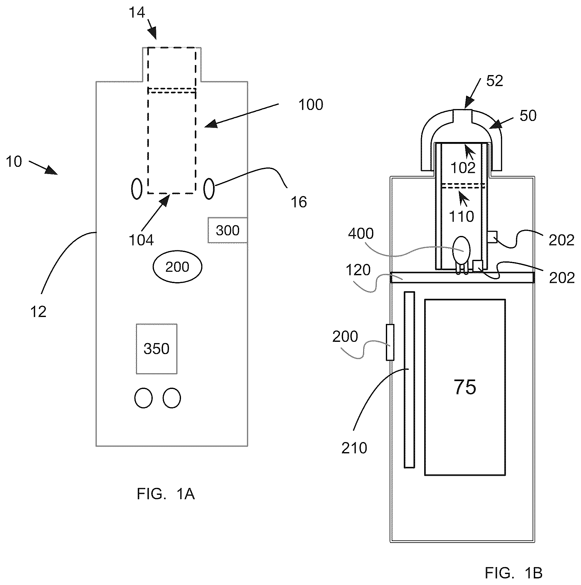 Patent US12324882 Figure 1 – Aromatherapy convection heating control system