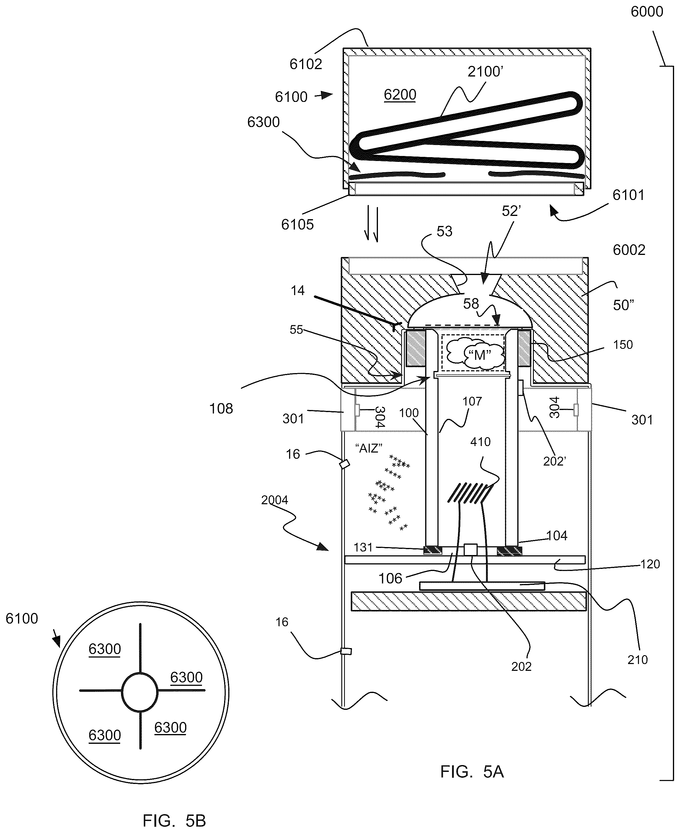 Patent US12324882 Figure 5 – Aromatherapy convection heating control system