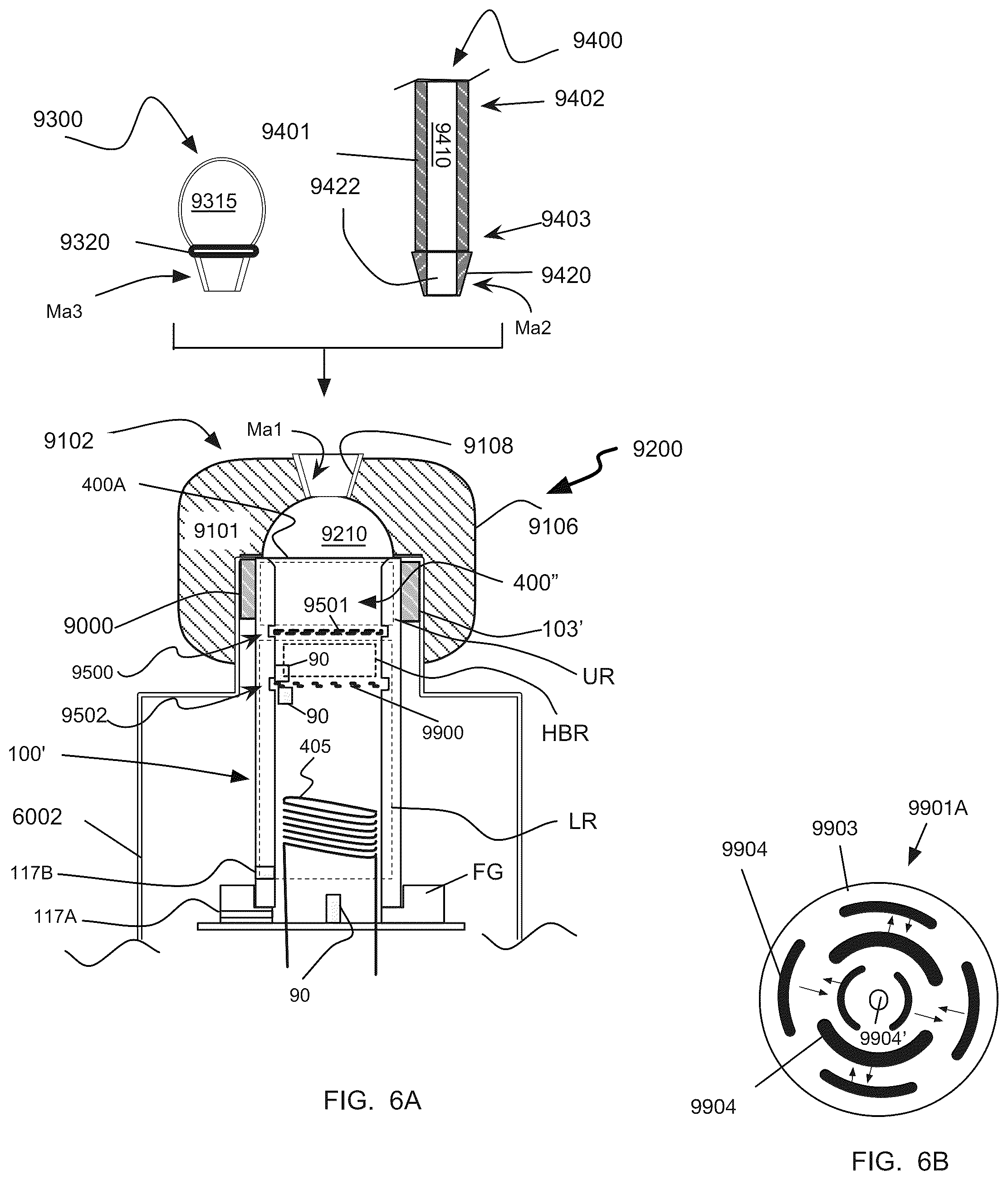 Patent US12324882 Figure 6 – Aromatherapy convection heating control system