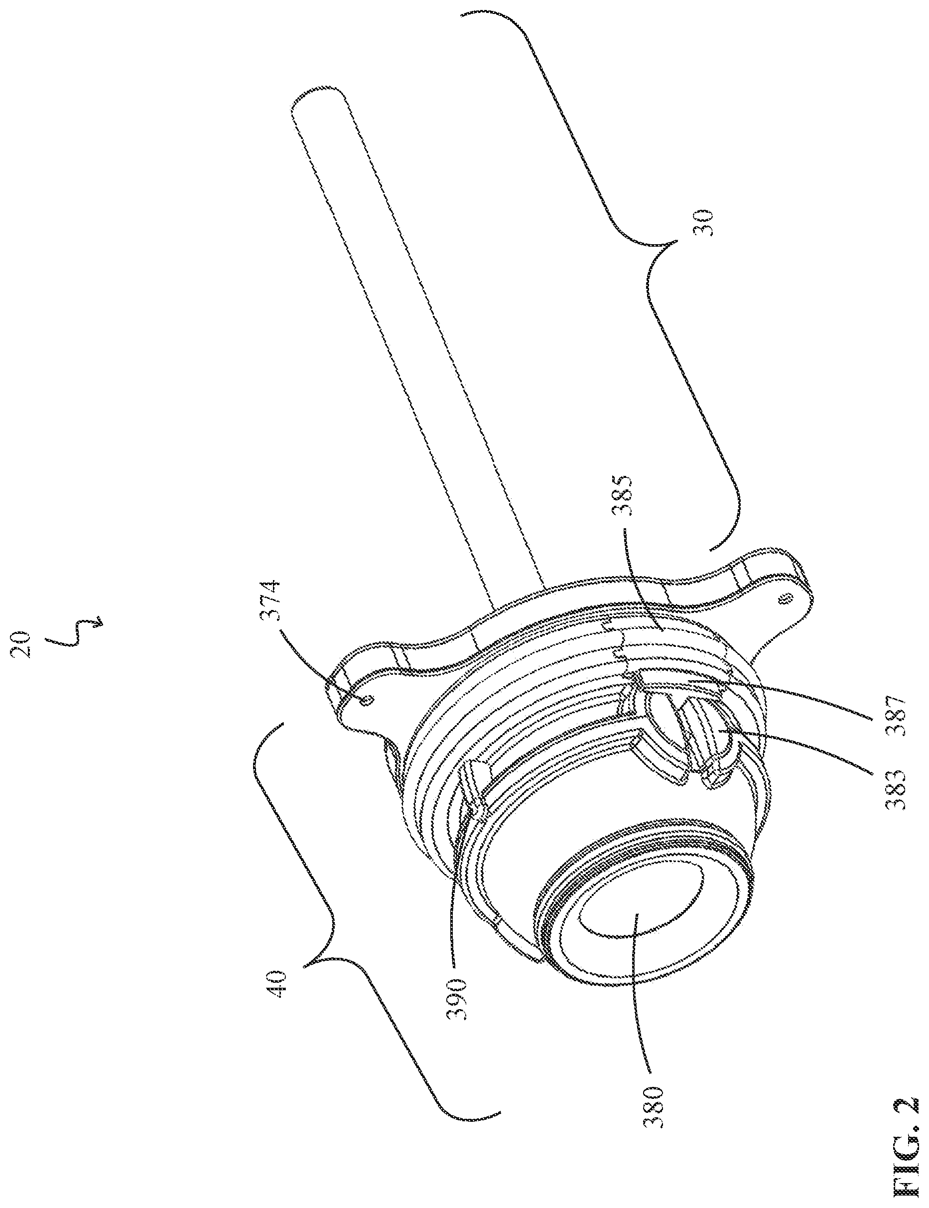 Patent US12324894 Figure 2 – Percutaneous access pathway system