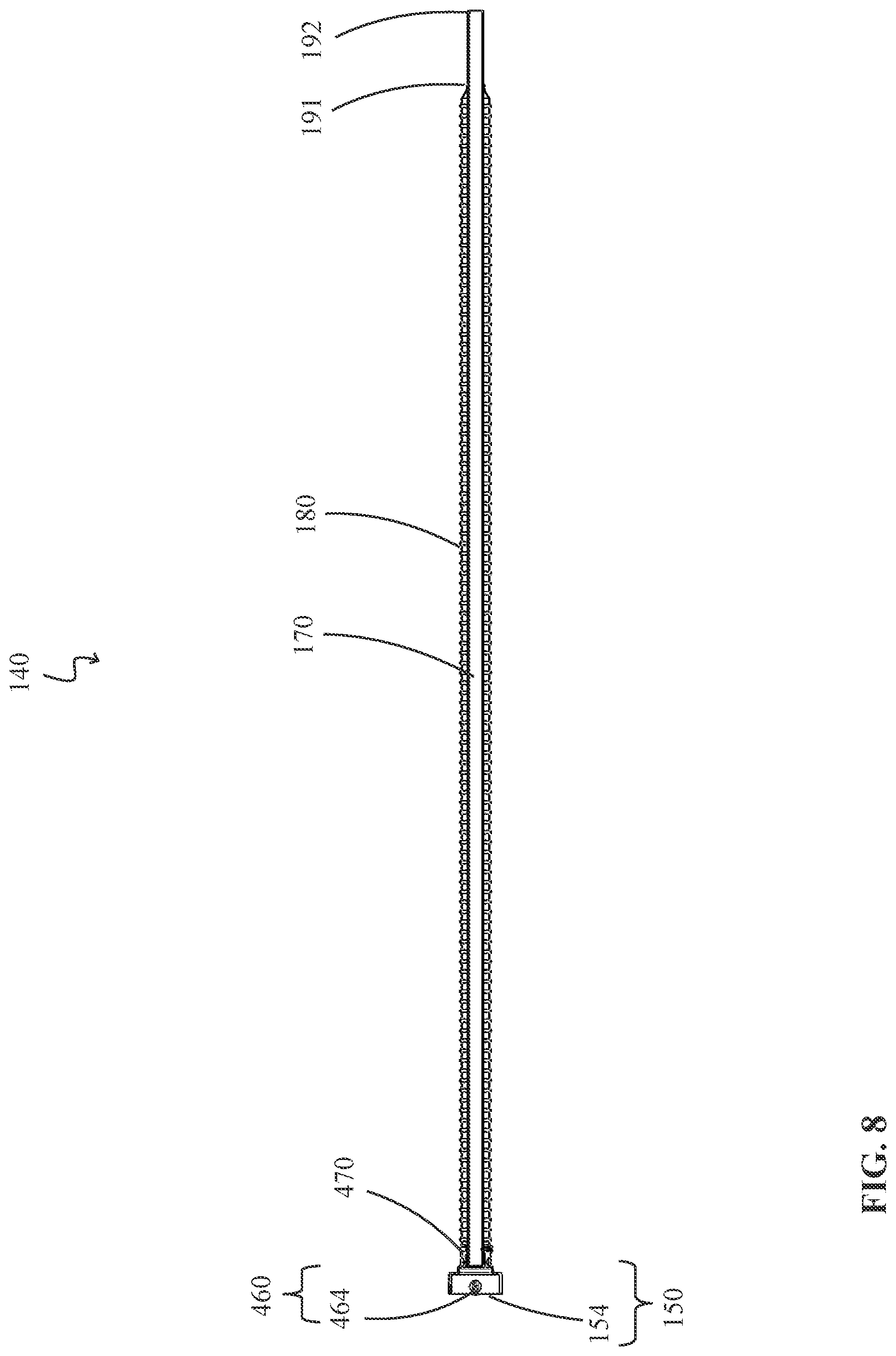 Patent US12324894 Figure 8 – Percutaneous access pathway system