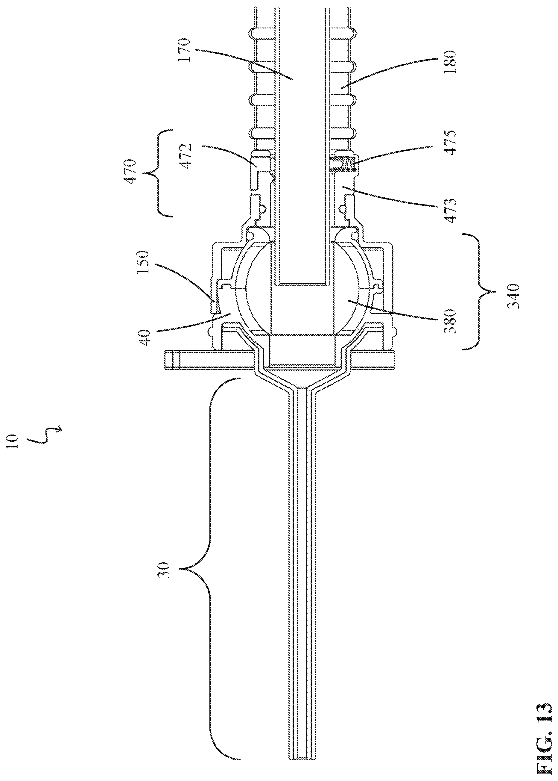 Patent US12324894 Figure 13 – Percutaneous access pathway system