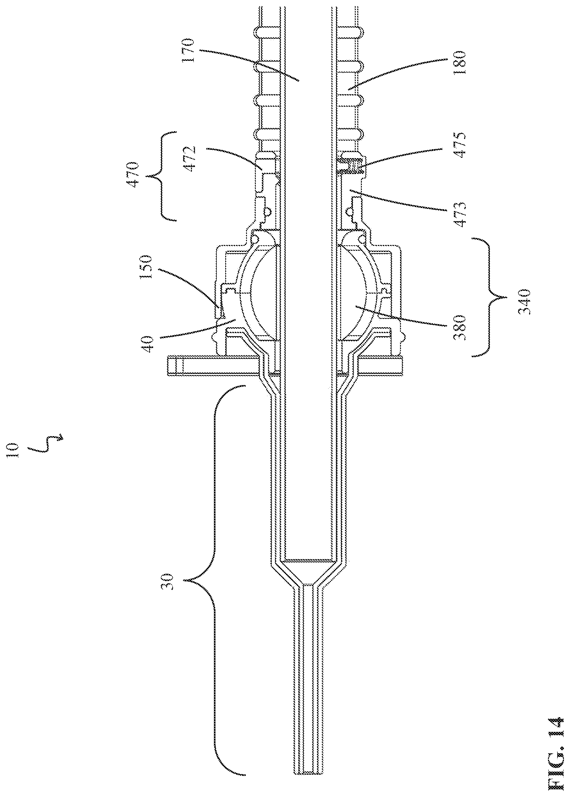 Patent US12324894 Figure 14 – Percutaneous access pathway system