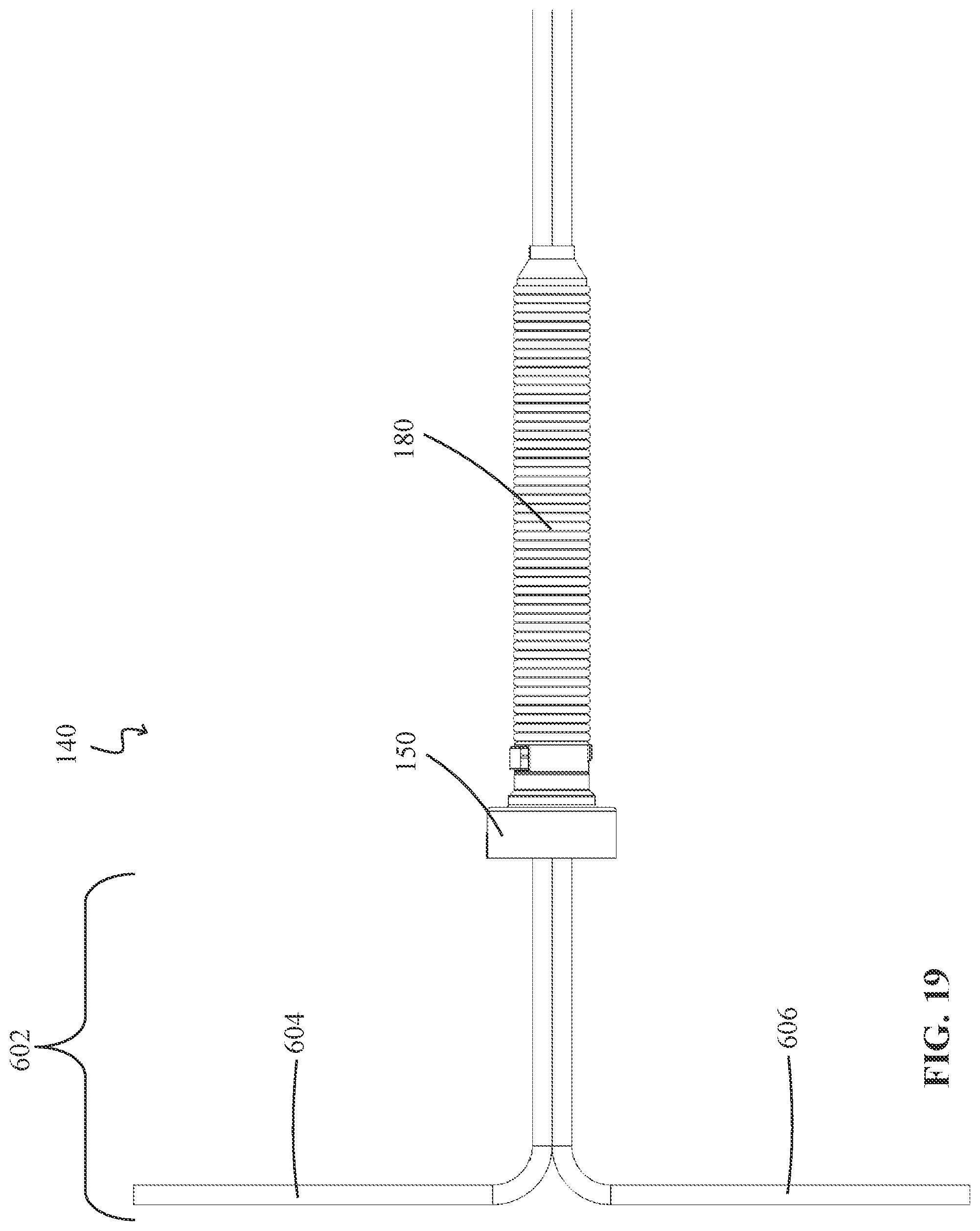 Patent US12324894 Figure 19 – Percutaneous access pathway system