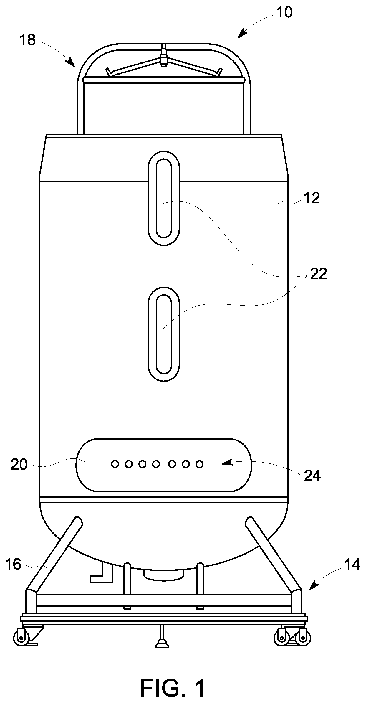 Patent US12324895 Figure 1 – Sparger device for a bioprocessing system and method of manufacturing a sparger device