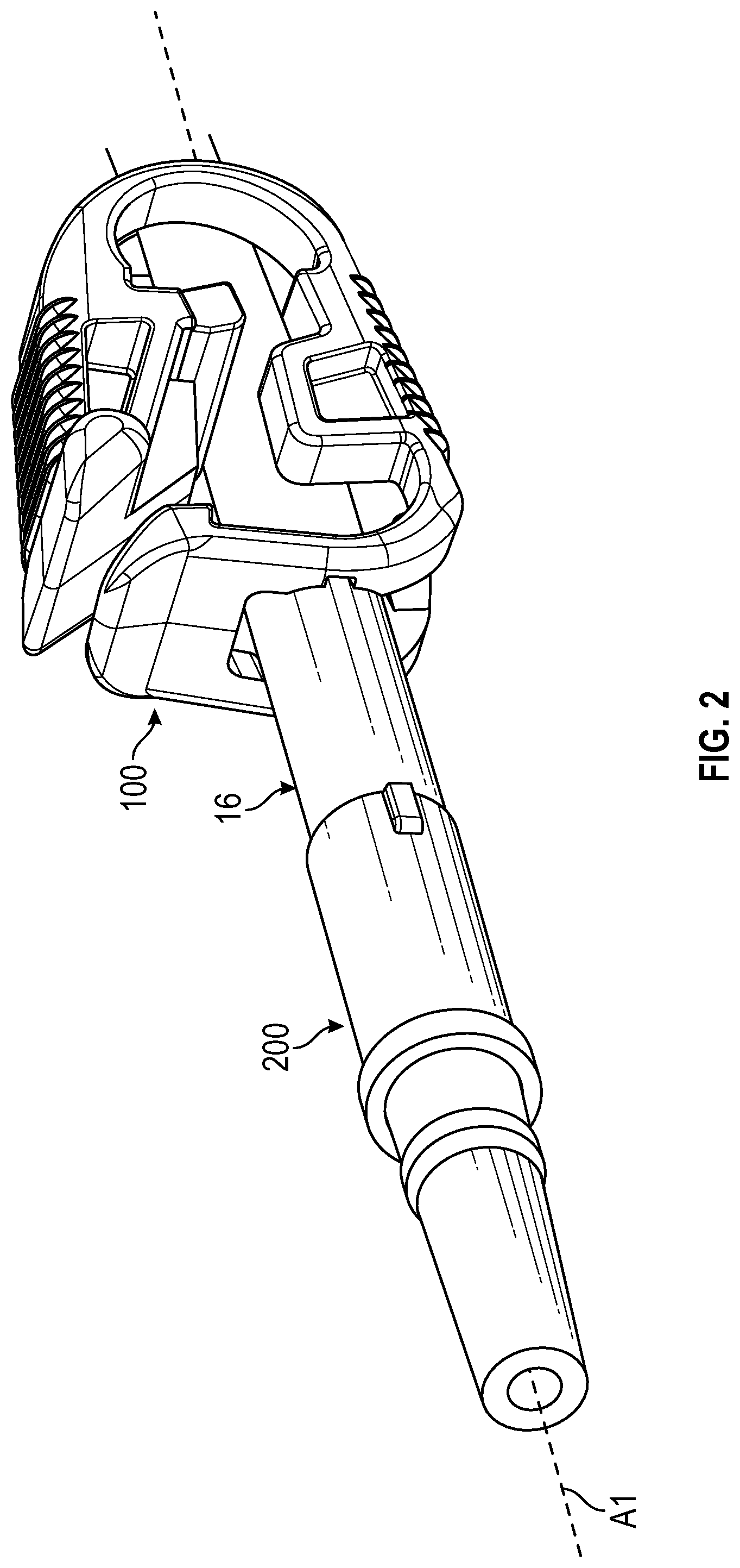 Patent US12324896 Figure 2 – Fluid-fitting tool