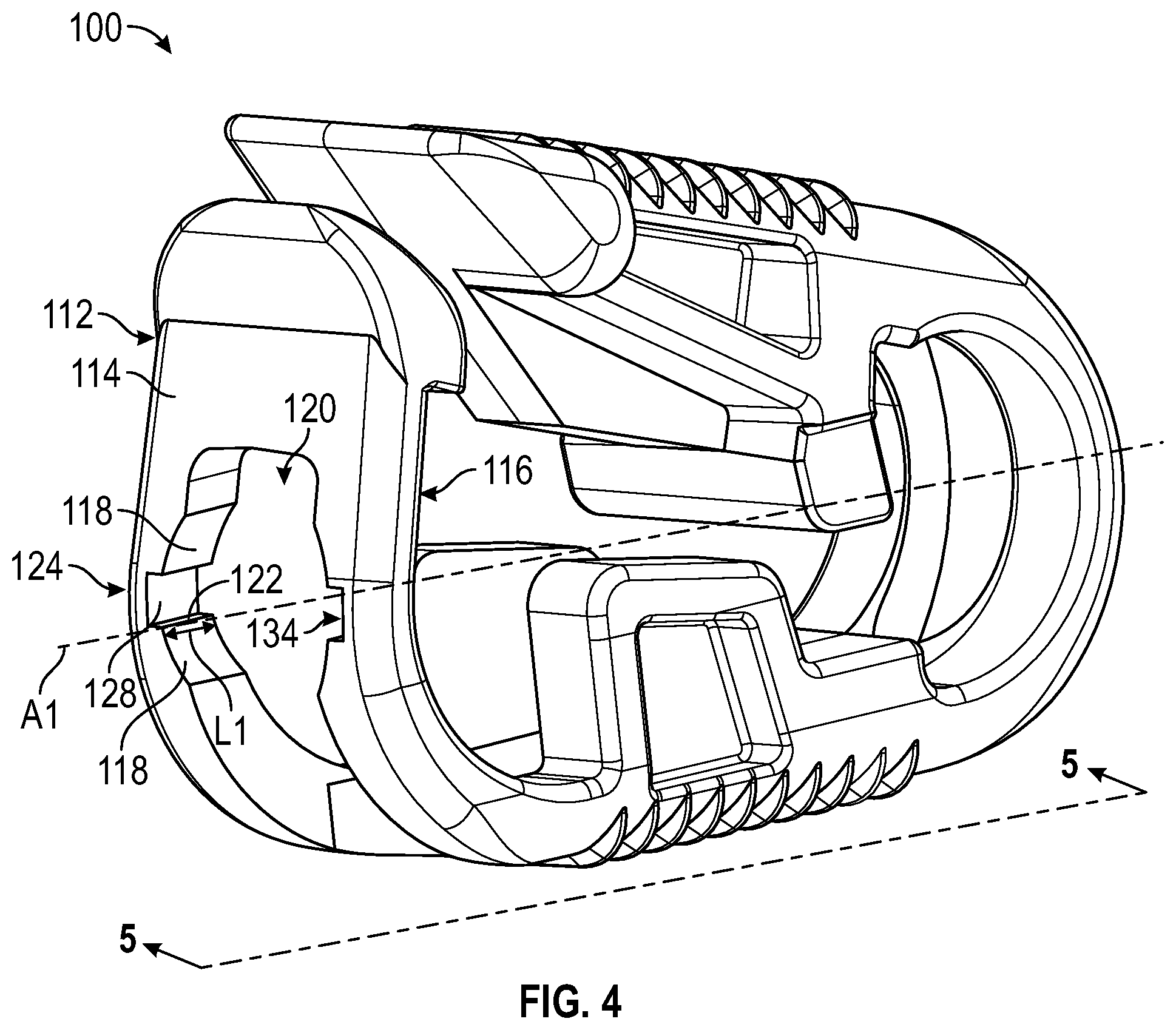 Patent US12324896 Figure 4 – Fluid-fitting tool