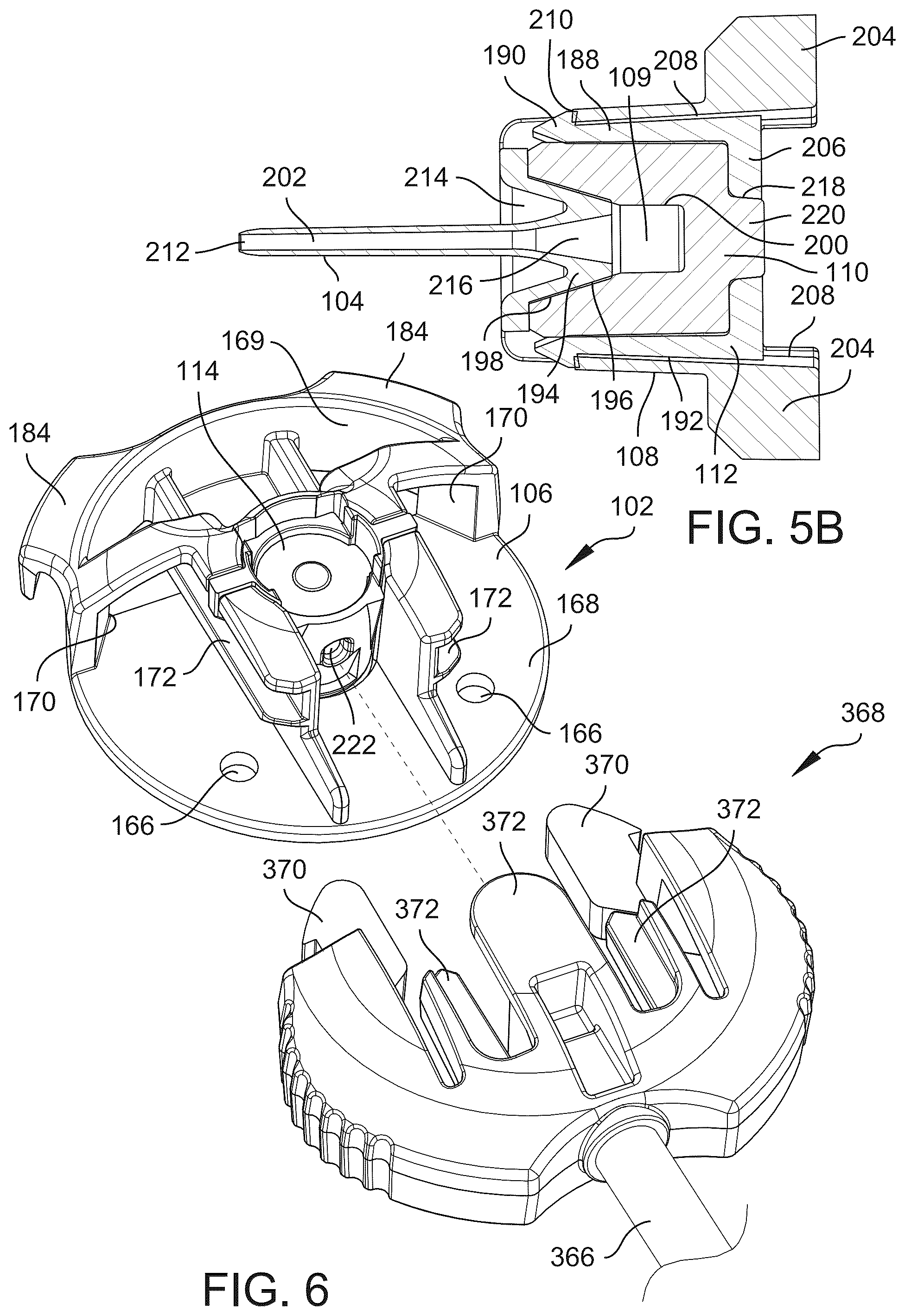 Patent US12324899 Figure 8 – Infusion set and inserter assembly systems and methods