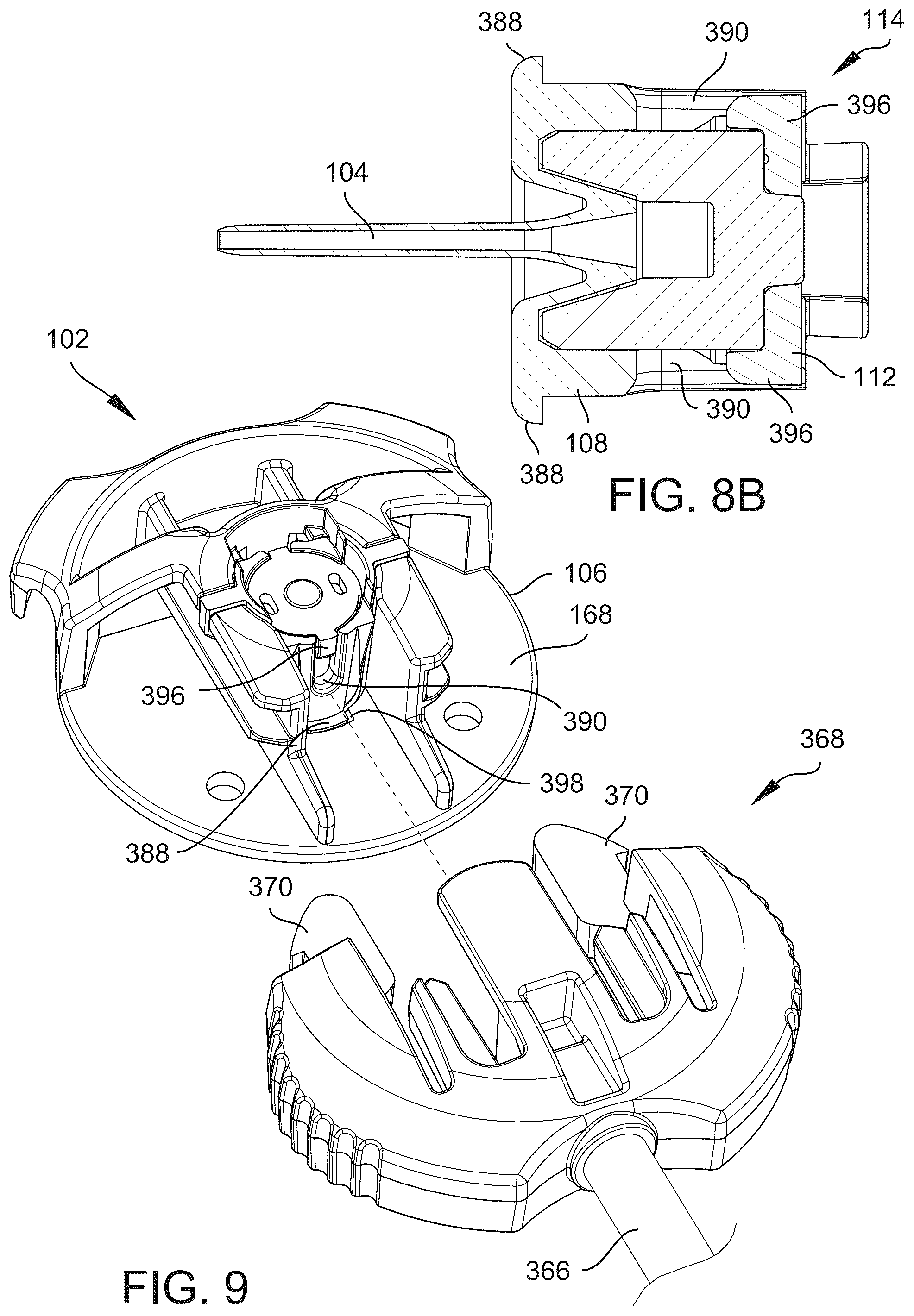 Patent US12324899 Figure 11 – Infusion set and inserter assembly systems and methods