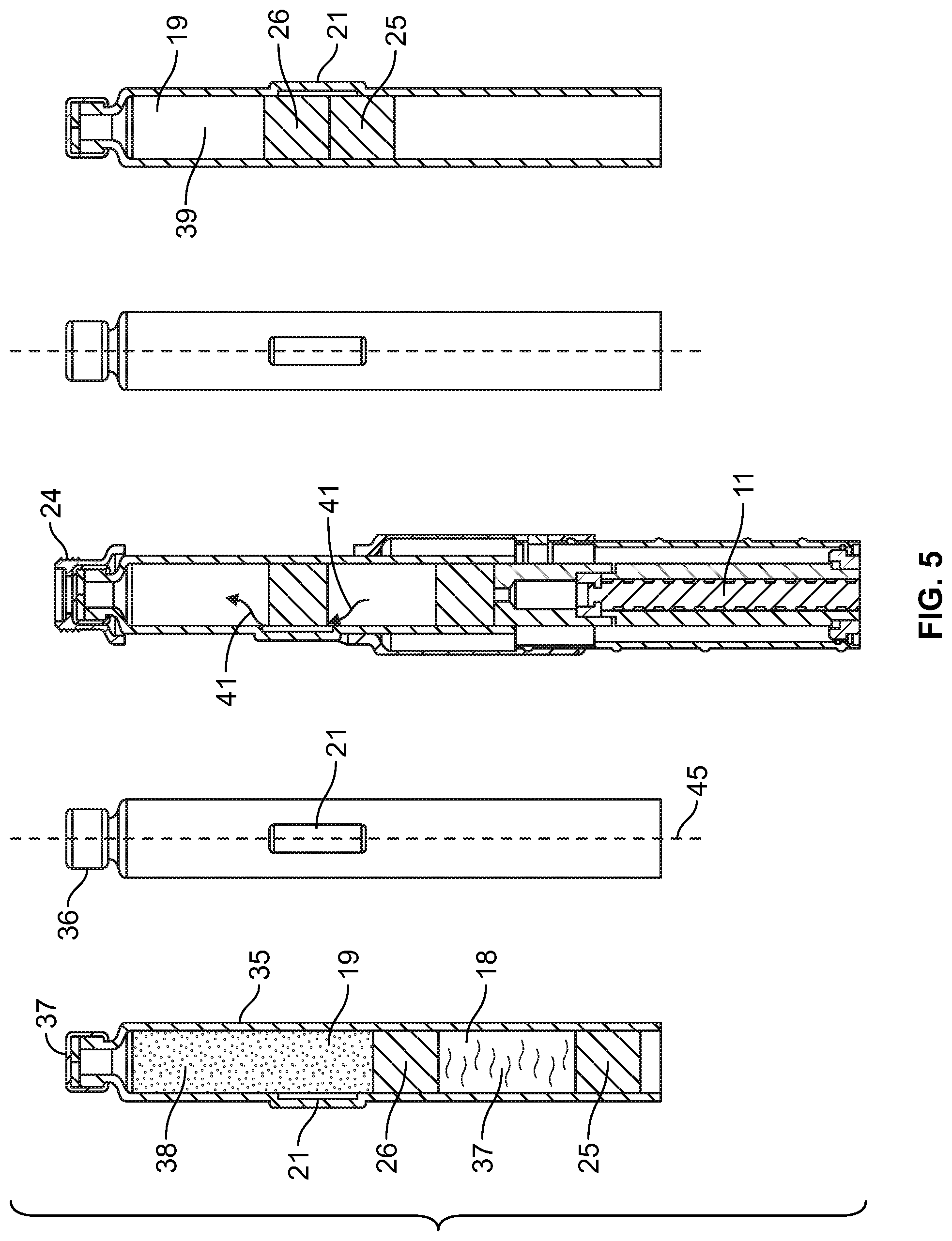 Patent US12324900 Figure 4 – Medicament delivery device