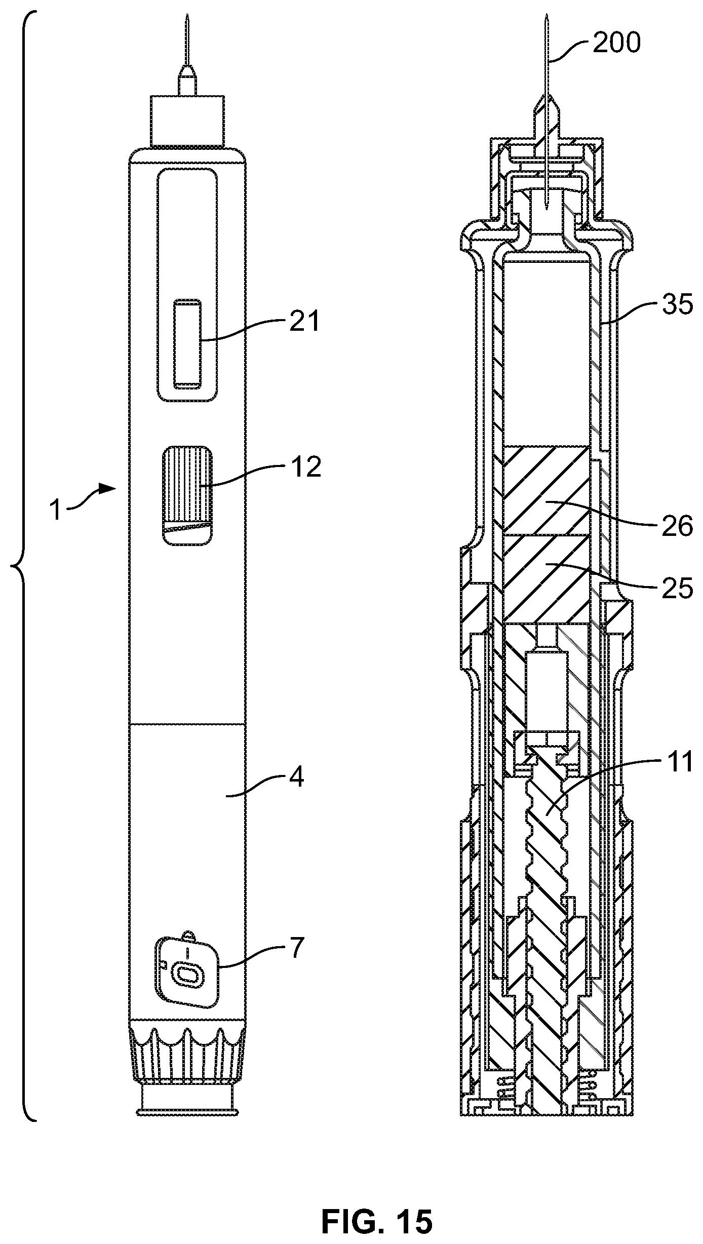 Patent US12324900 Figure 14 – Medicament delivery device