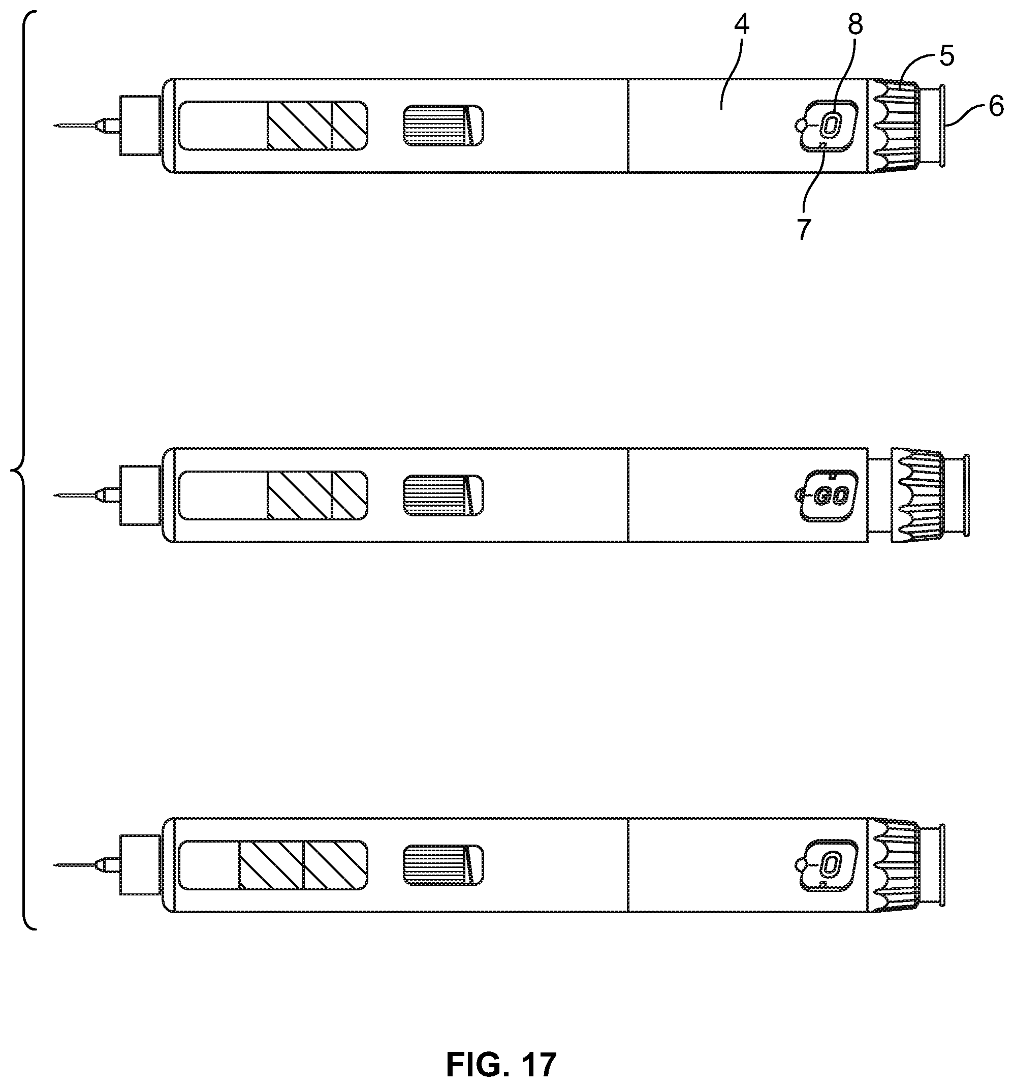 Patent US12324900 Figure 16 – Medicament delivery device