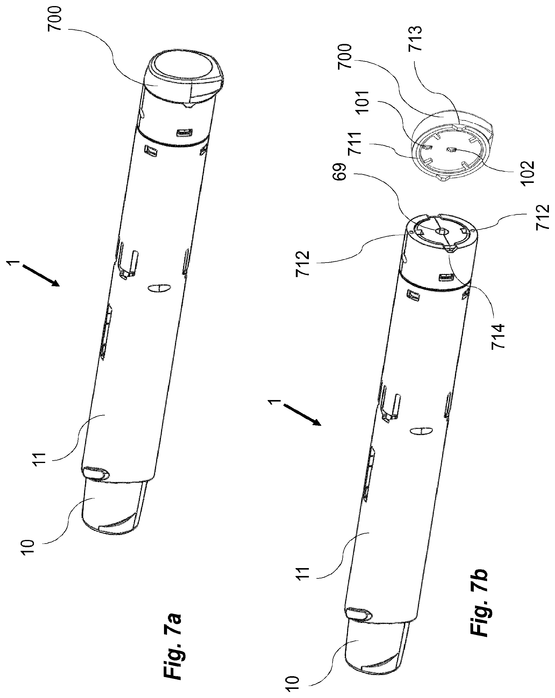 Patent US12324901 Figure 8 – Electrical information device for communicating information related to a medicament delivery