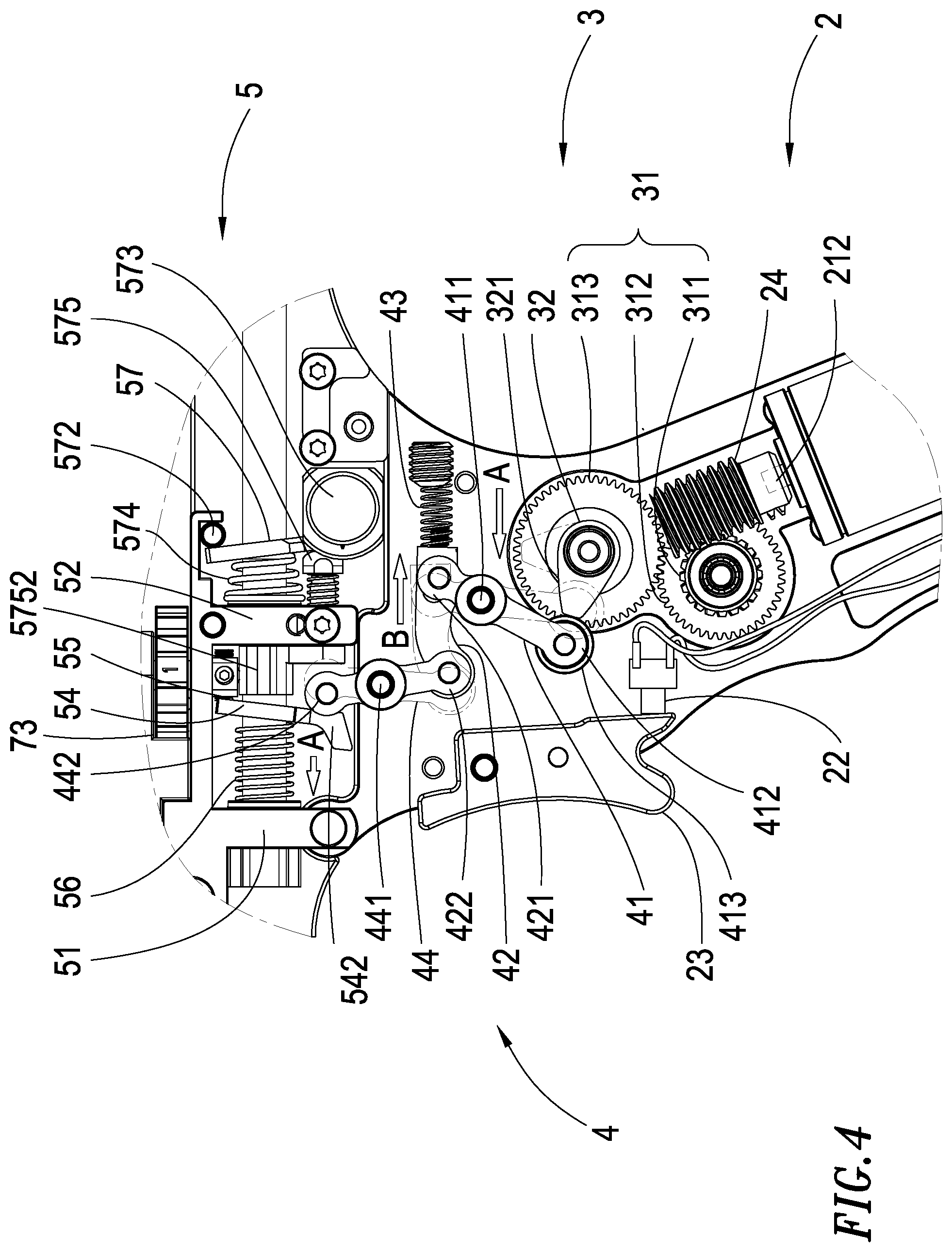 Patent US12324904 Figure 4 – Electric injection device