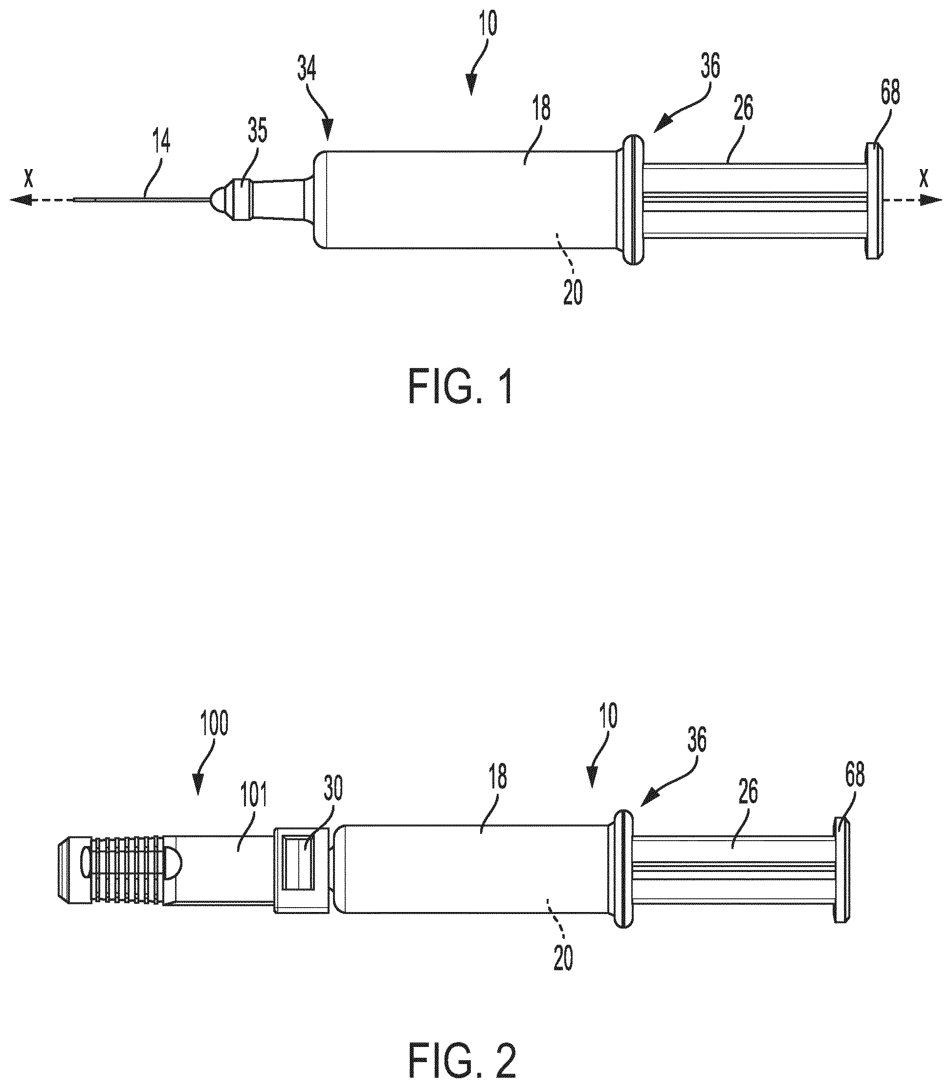 Patent US12324905 Figure 1 – Needle cover with undercut