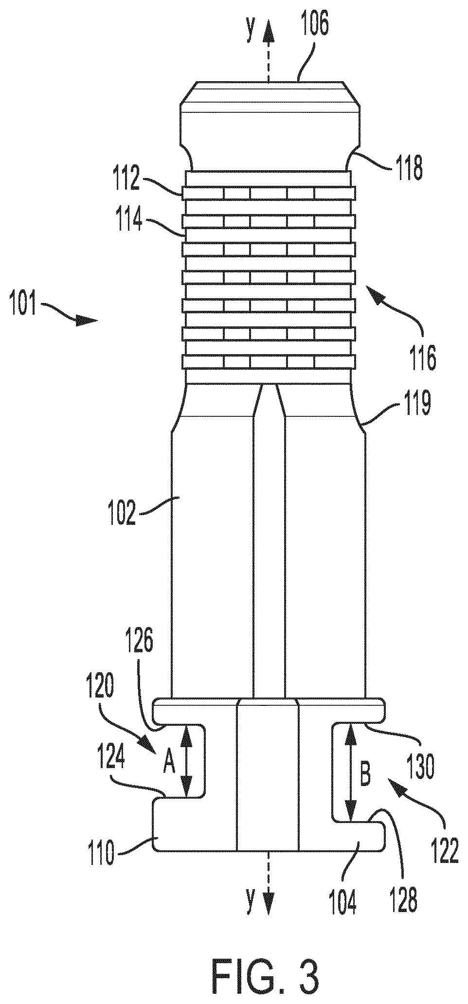Patent US12324905 Figure 2 – Needle cover with undercut
